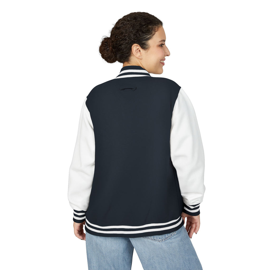 Unisex Heavyweight Letterman Jacket: Retro Style, Cozy Layer, Perfect for Game Day, Gift for Sports Fans, Streetwear Essentials