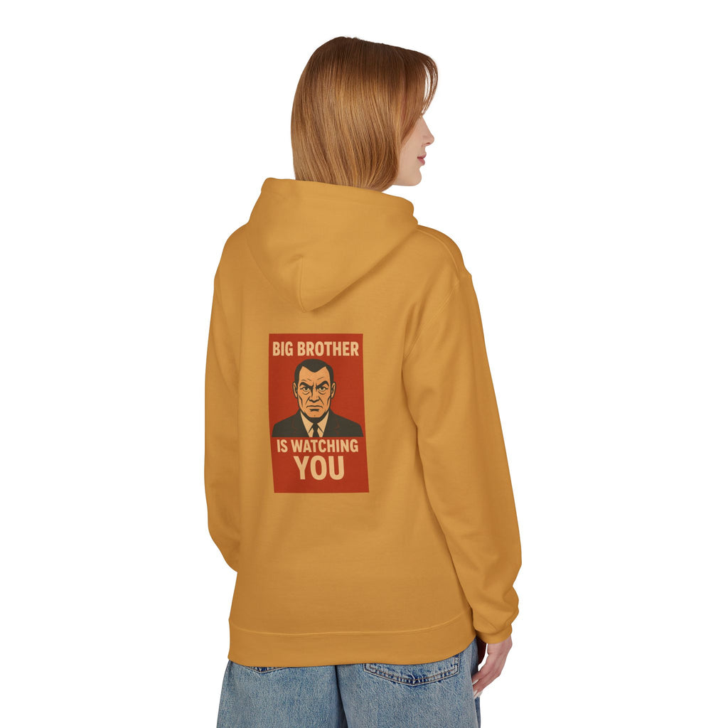 Orwell-Inspired Hoodie: Perfect for Book Lovers, Literary Gifts, Cozy Wear, Dystopian Vibes, Unique Statement Piece