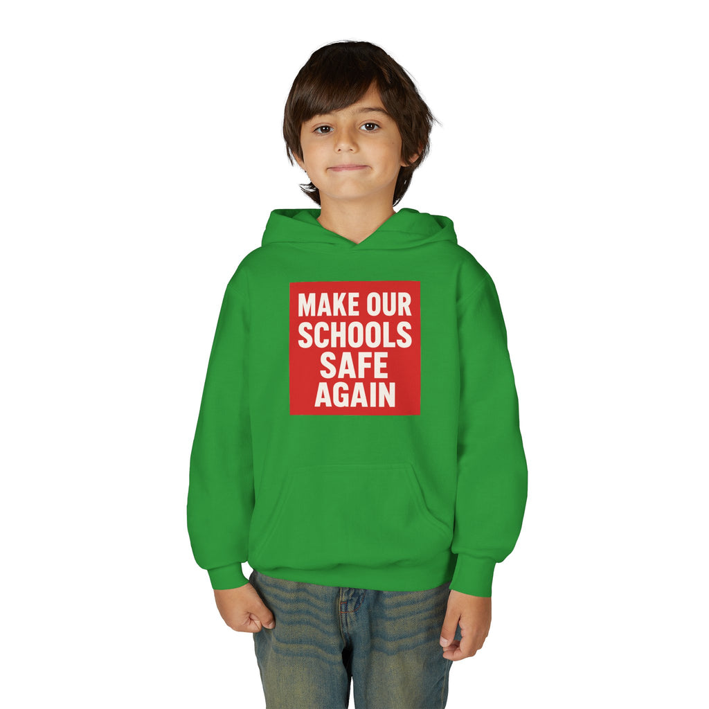 Youth Advocacy Hoodie: Make Our Schools Safe Again, Youth Sweatshirt, Comfortable Hoodie for Change, School Spirit Wear, Youth [...]