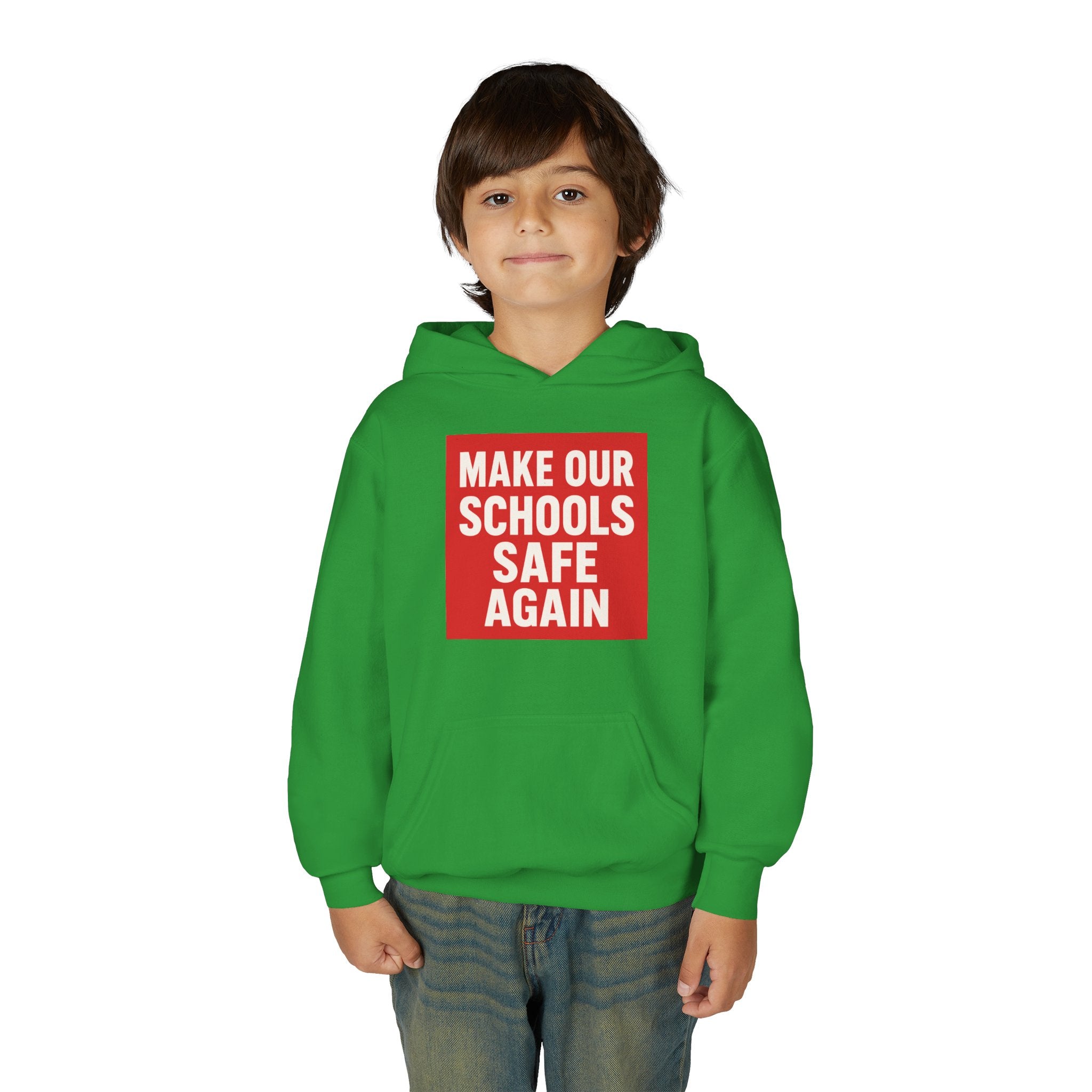 Youth Advocacy Hoodie: Make Our Schools Safe Again, Youth Sweatshirt, Comfortable Hoodie for Change, School Spirit Wear, Youth [...]