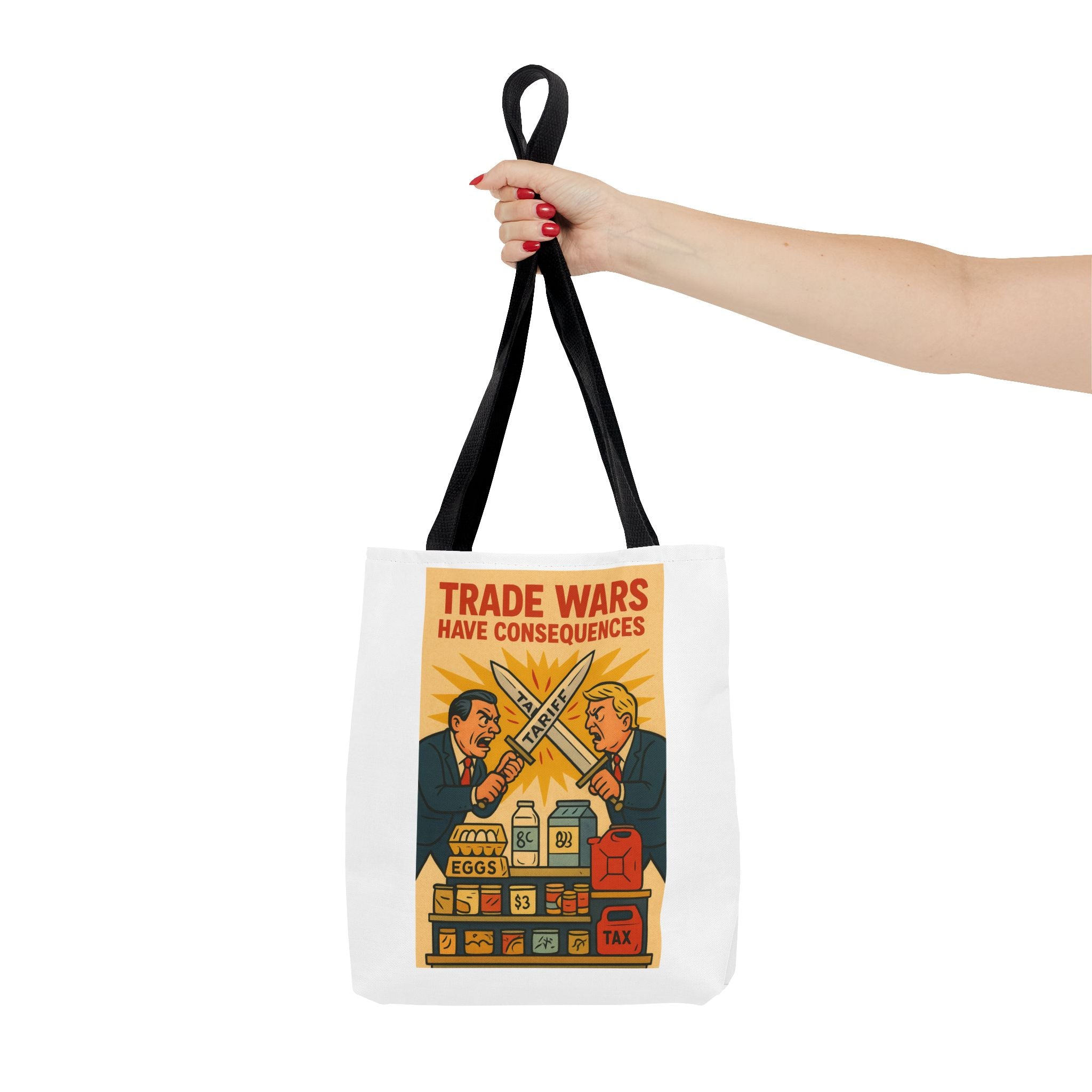 Political Statement Tote Bag, Eco-Friendly Shopper, Gift for Activists, Funny Tote for Events, Vintage Design Carryall