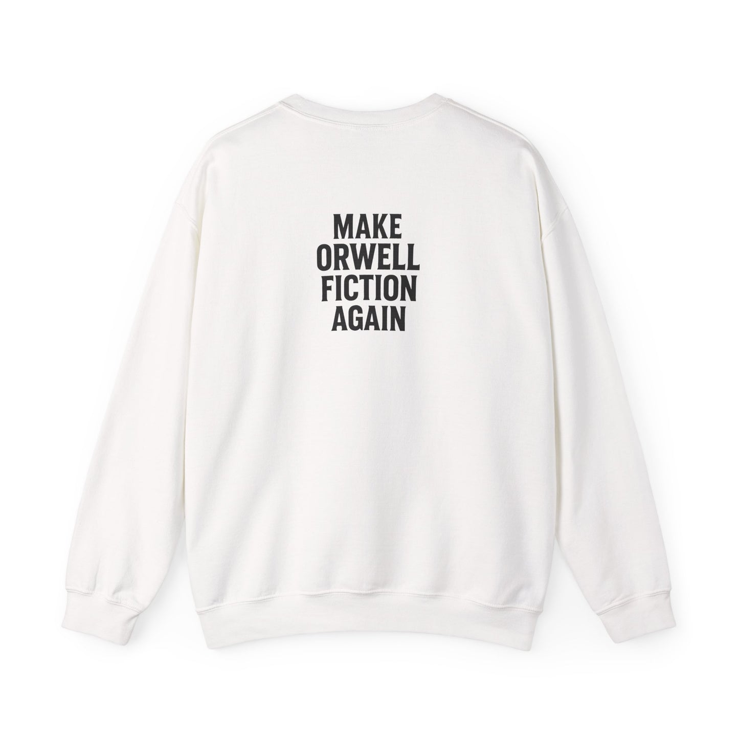 Big Brother Loves You Crewneck Sweatshirt - Unisex Heavy Blend, Cozy Gift, Casual Wear, Statement Piece, Perfect for Any Season