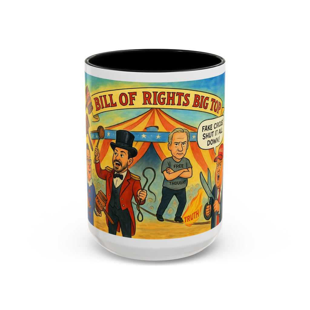 Political Statement Coffee Mug with Fun Design for Activists, Great Gift for Birthdays, Holidays, Office Humor, Collectors
