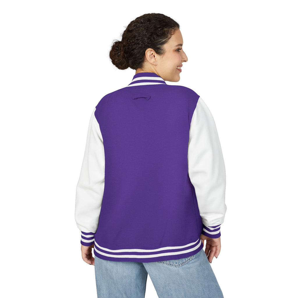 Unisex Heavyweight Letterman Jacket: Retro Style, Cozy Layer, Perfect for Game Day, Gift for Sports Fans, Streetwear Essentials