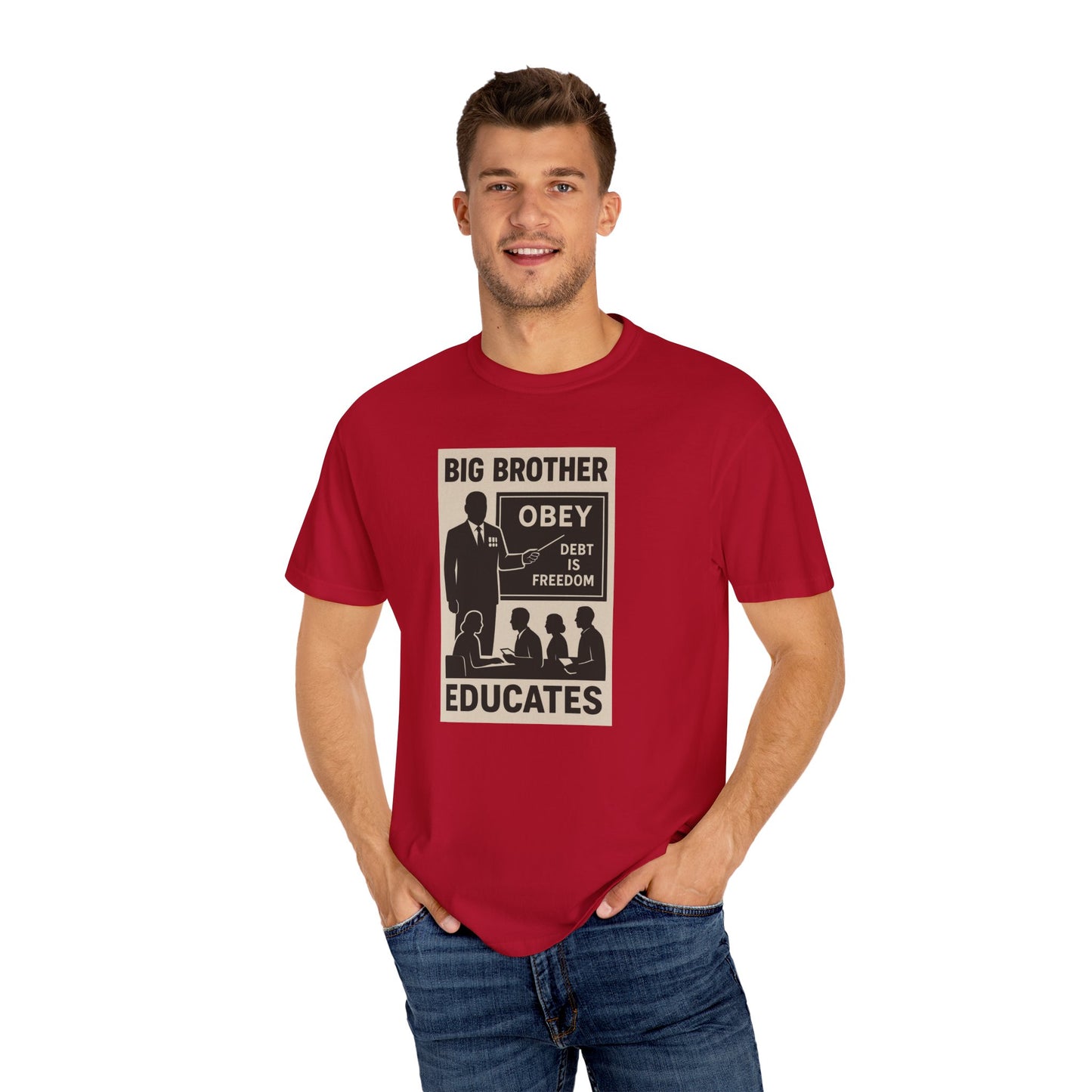 Big Brother T-Shirt, Unisex Graphic Tee, Vintage Protest Shirt, Political Statement Tee, Gift for Activists, Comfortable Everyday Wear