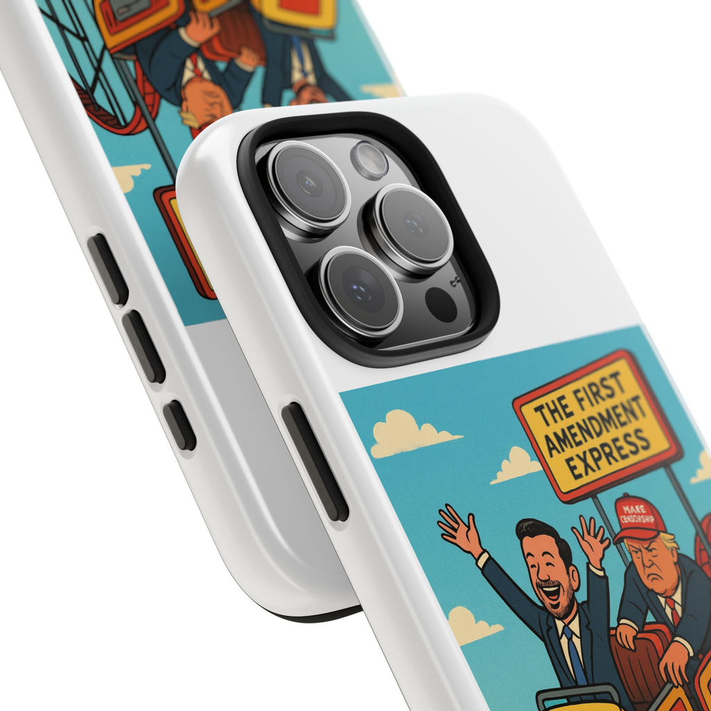 Humorous Roller Coaster Phone Case, Tough Phone Case for Fun-Loving Adults, Gifts for Theme Park Enthusiasts, Unique Tech Accessories, [...]