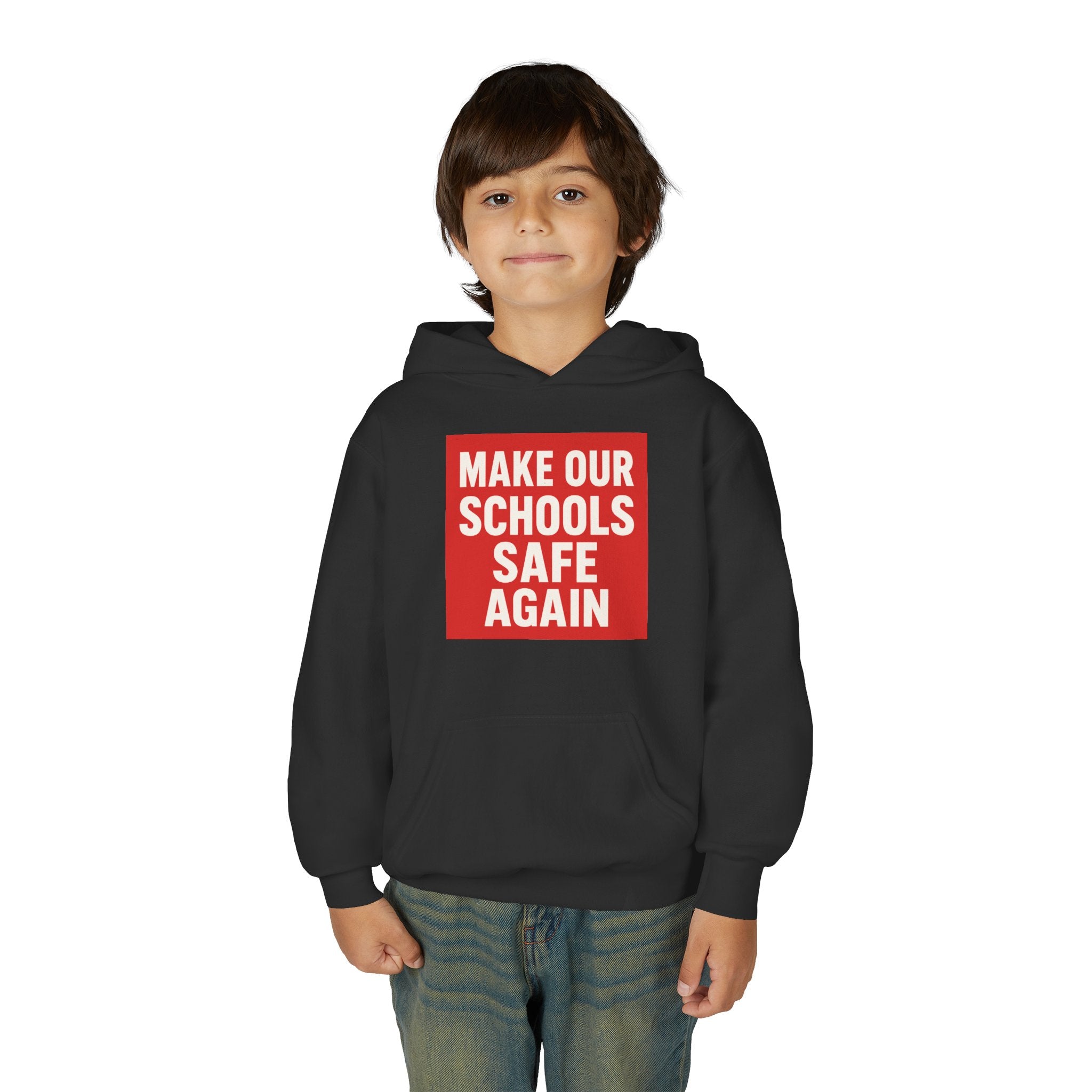 Youth Advocacy Hoodie: Make Our Schools Safe Again, Youth Sweatshirt, Comfortable Hoodie for Change, School Spirit Wear, Youth [...]