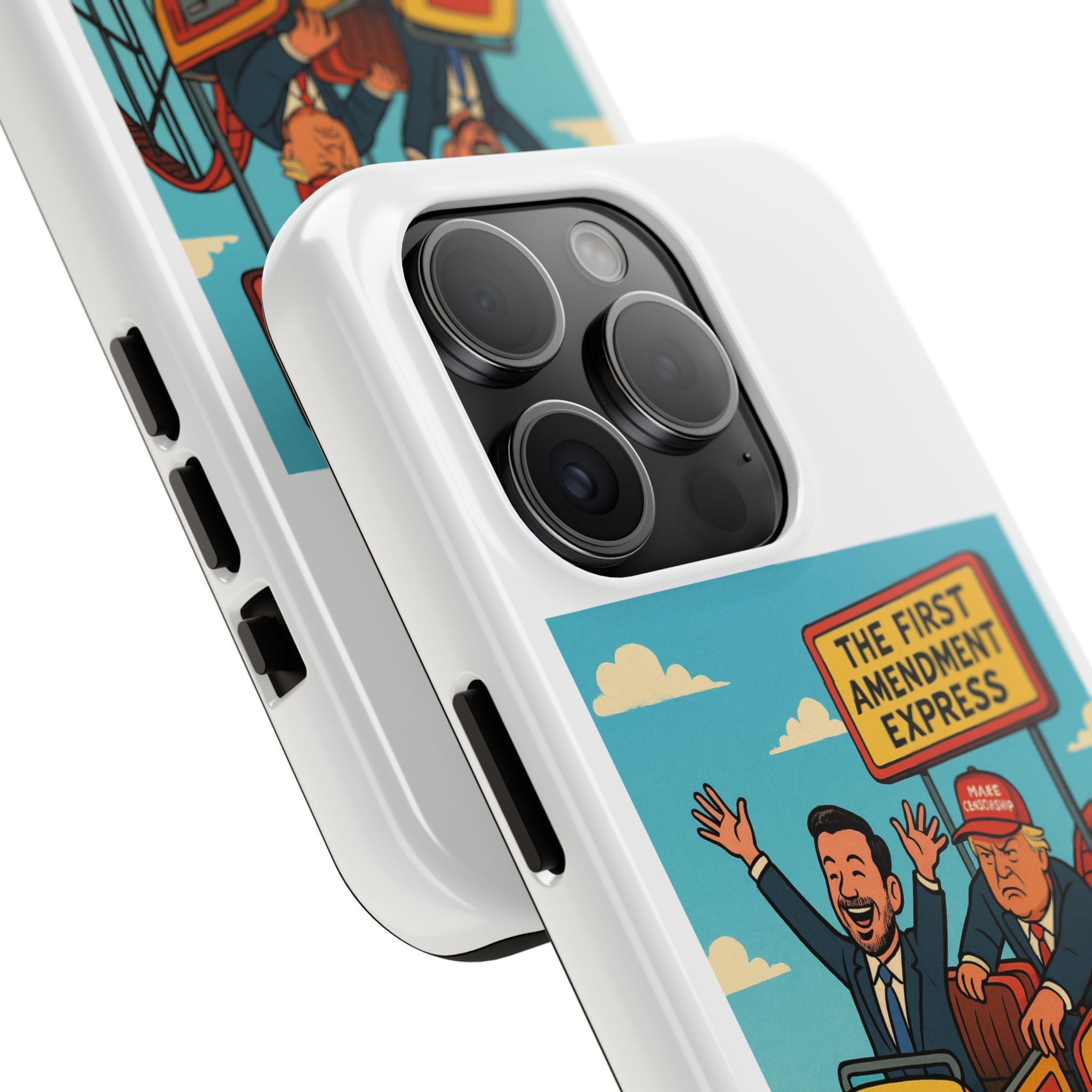 Humorous Roller Coaster Phone Case, Tough Phone Case for Fun-Loving Adults, Gifts for Theme Park Enthusiasts, Unique Tech Accessories, [...]