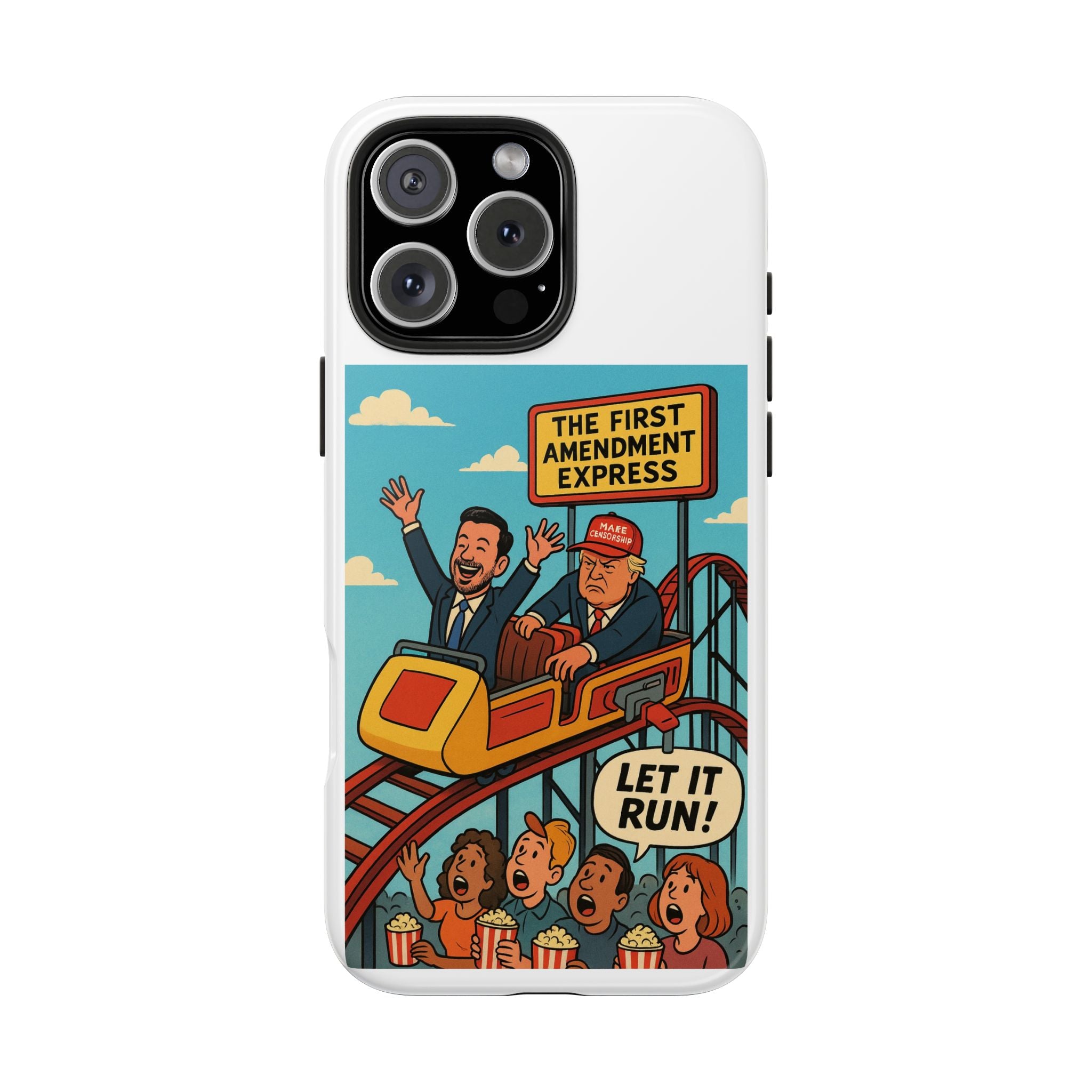Humorous Roller Coaster Phone Case, Tough Phone Case for Fun-Loving Adults, Gifts for Theme Park Enthusiasts, Unique Tech Accessories, [...]