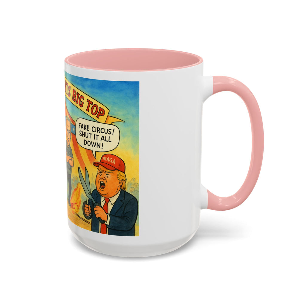 Political Statement Coffee Mug with Fun Design for Activists, Great Gift for Birthdays, Holidays, Office Humor, Collectors