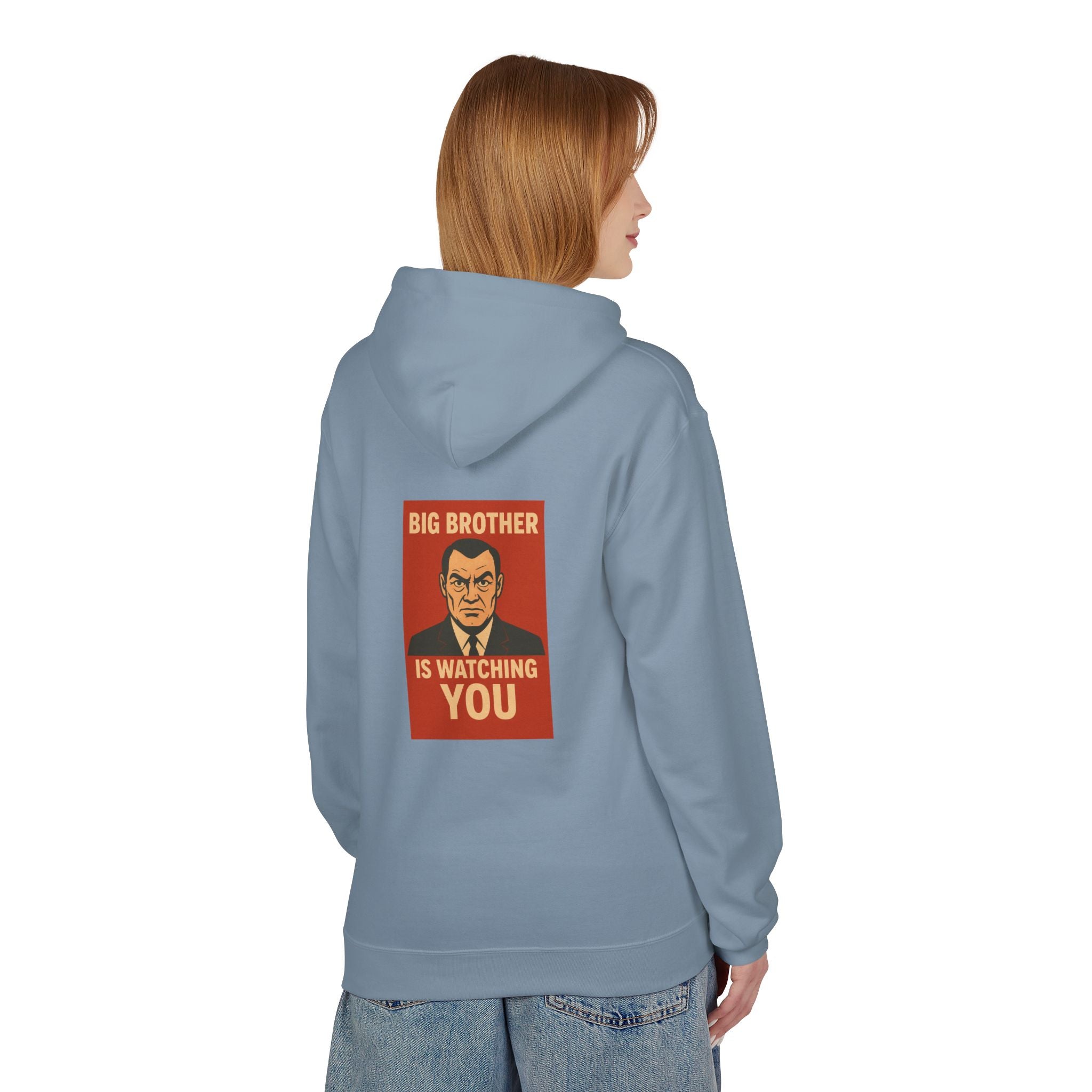 Orwell-Inspired Hoodie: Perfect for Book Lovers, Literary Gifts, Cozy Wear, Dystopian Vibes, Unique Statement Piece