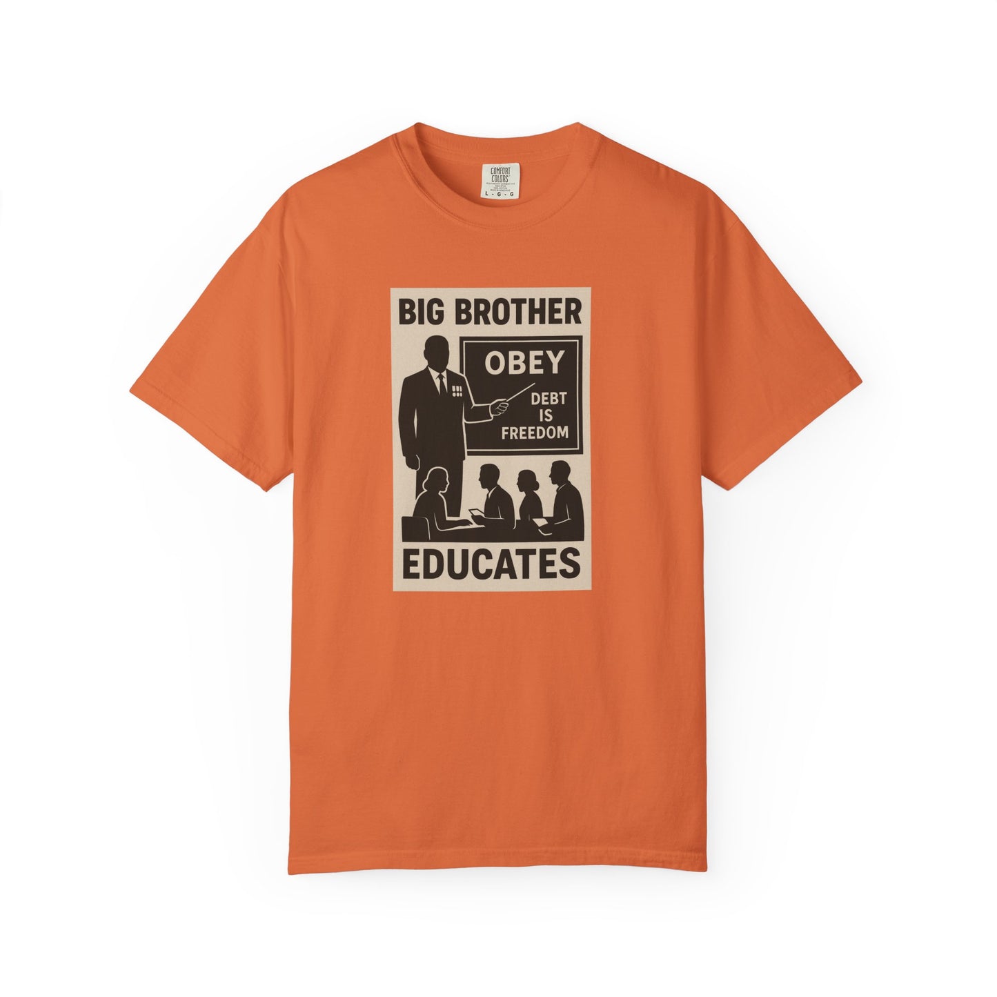 Big Brother T-Shirt, Unisex Graphic Tee, Vintage Protest Shirt, Political Statement Tee, Gift for Activists, Comfortable Everyday Wear