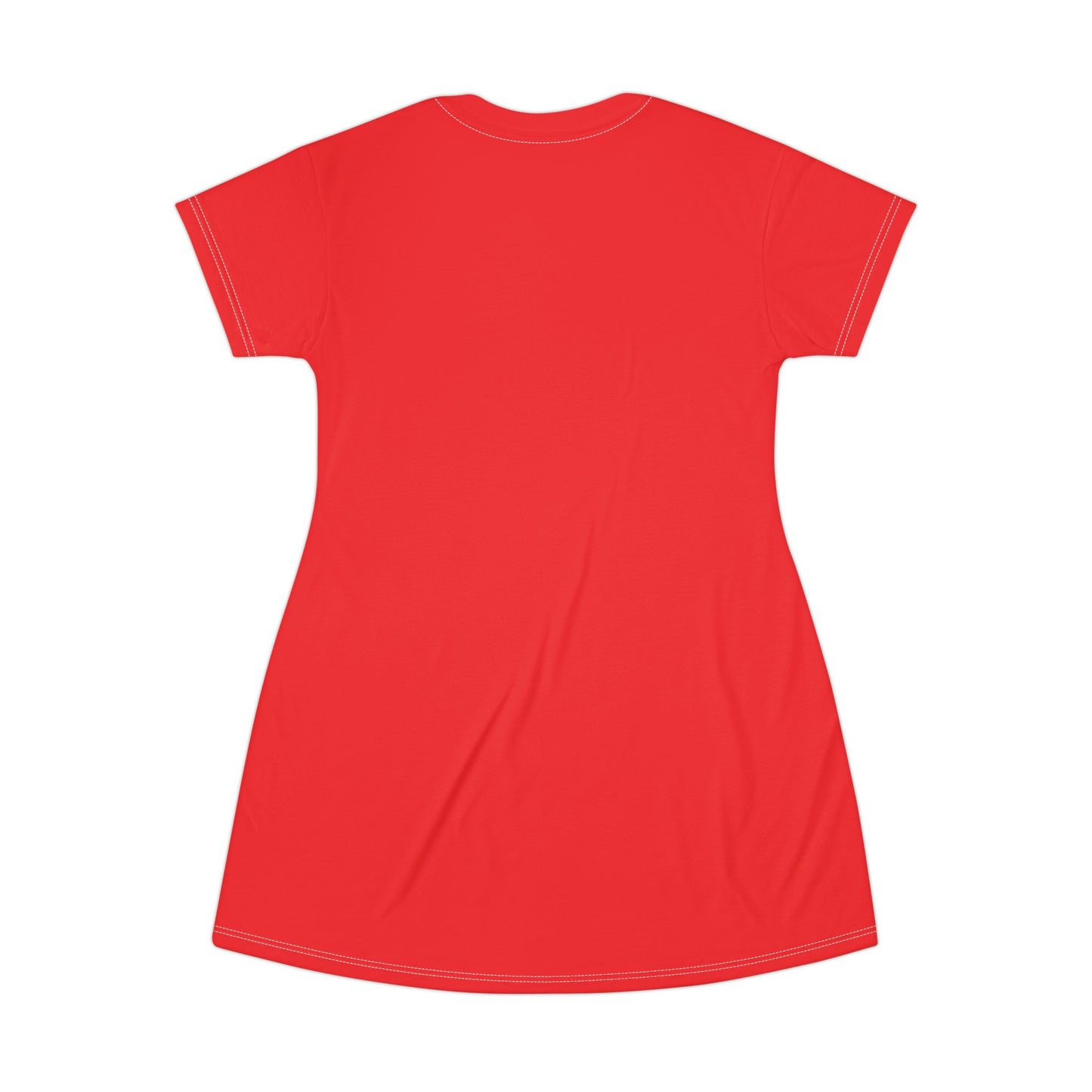 Vibrant Graphic T-Shirt Dress with Statement Art