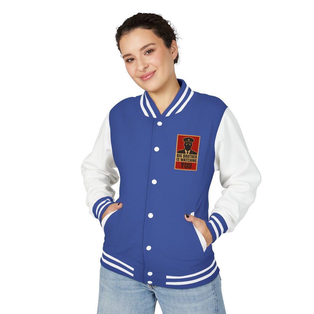 Unisex Heavyweight Letterman Jacket: Retro Style, Cozy Layer, Perfect for Game Day, Gift for Sports Fans, Streetwear Essentials