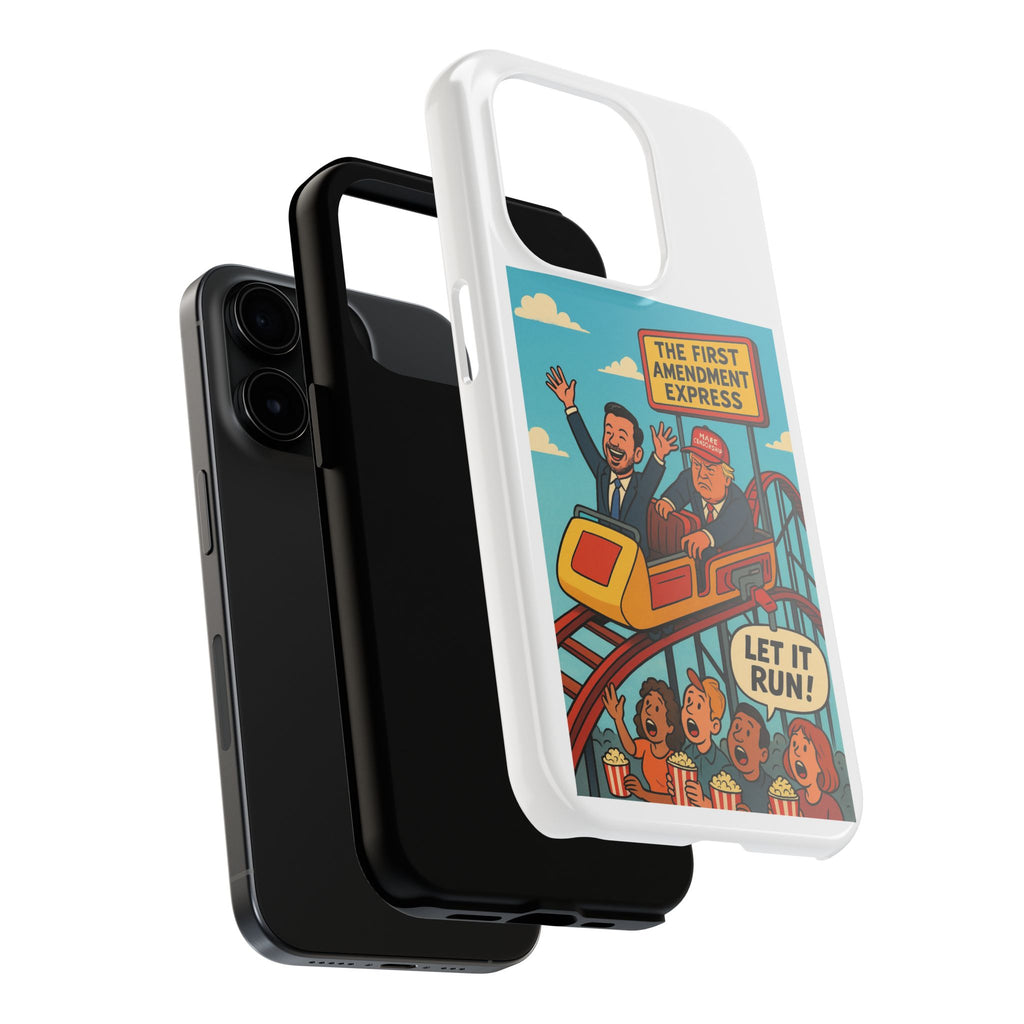 Humorous Roller Coaster Phone Case, Tough Phone Case for Fun-Loving Adults, Gifts for Theme Park Enthusiasts, Unique Tech Accessories, [...]