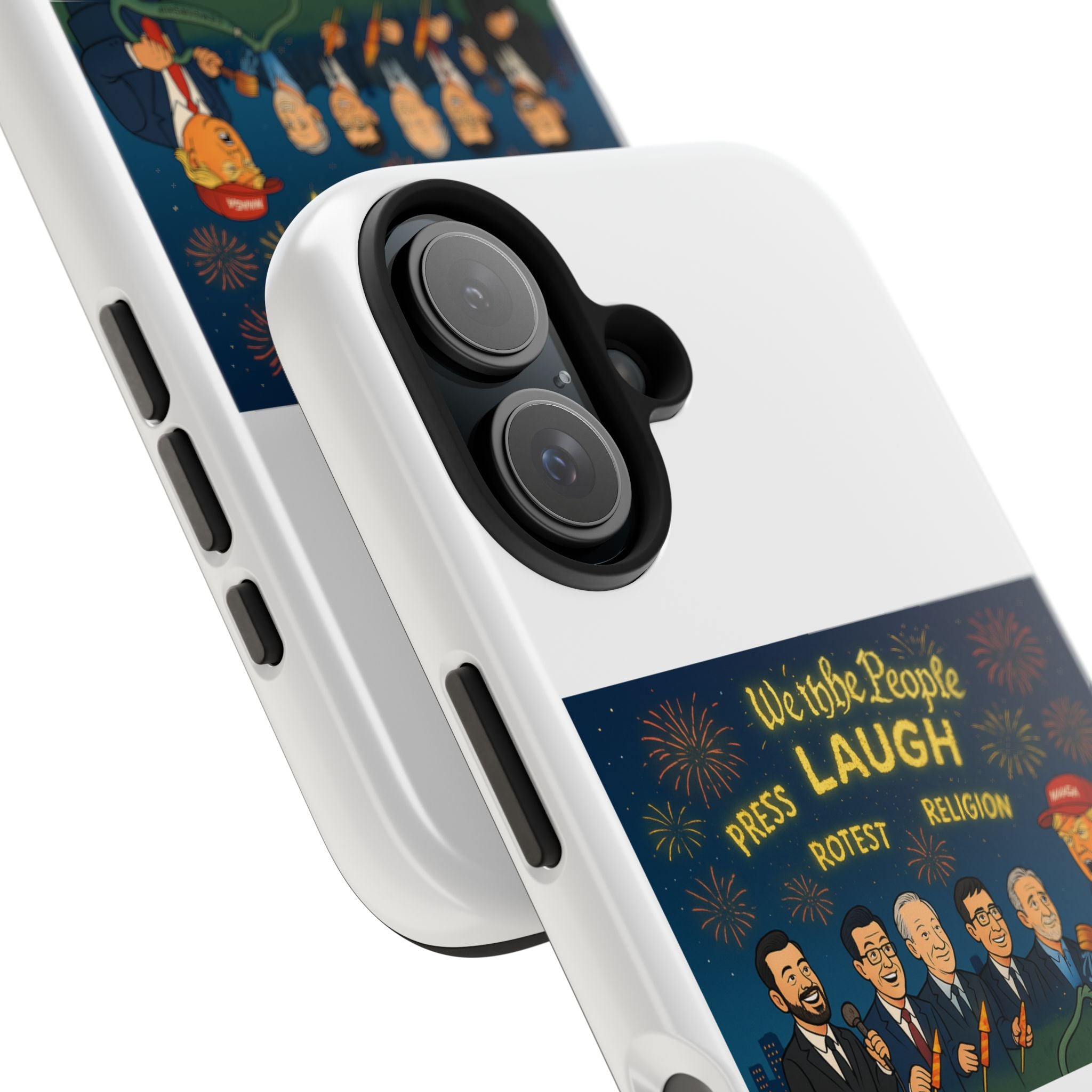 Bold Cancellation Tough Phone Cases, Political Statement Case, Funny Protest Case, Gift for Activists, Unique Phone Cover