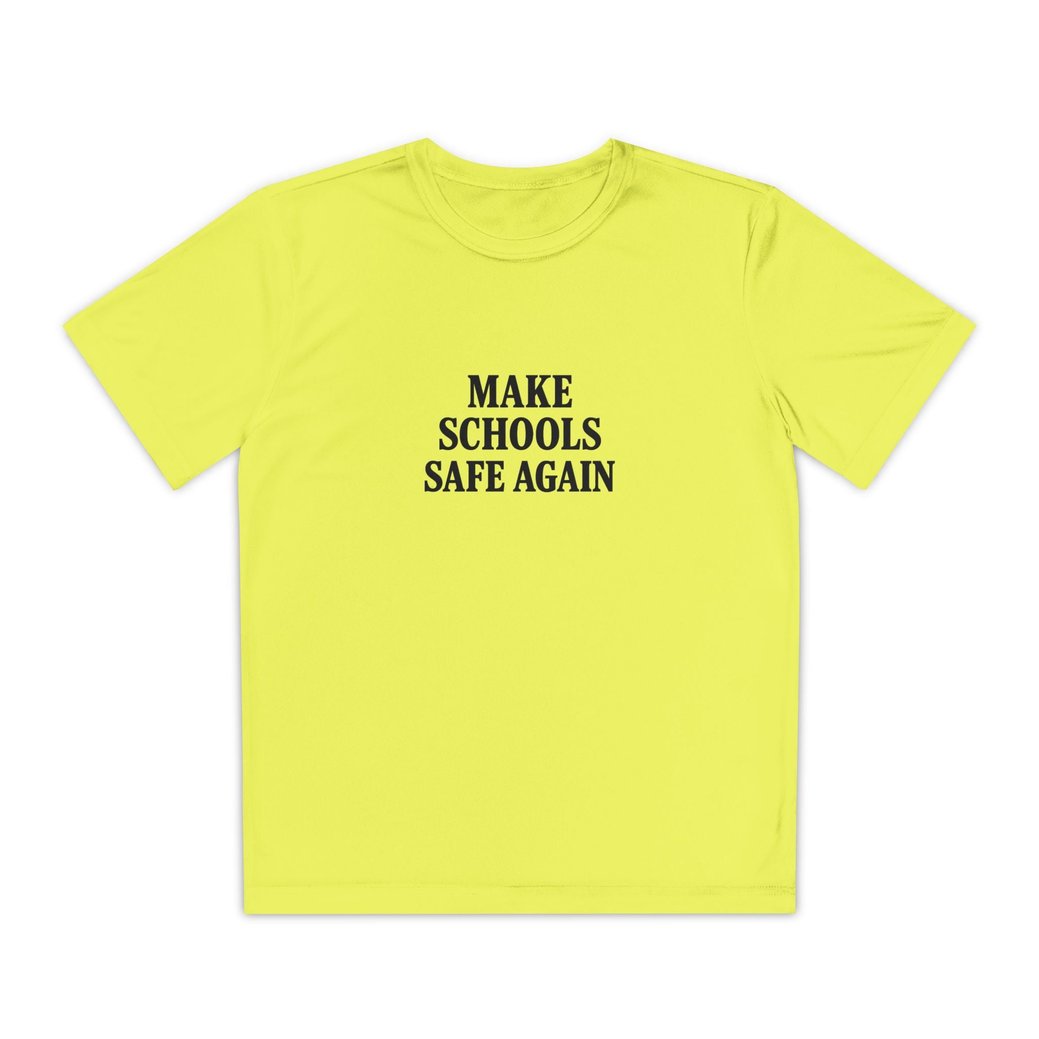 Youth Activist Tee, Make Schools Safe Again T-Shirt, Anti-Gun Violence Shirt, Empowerment Youth Apparel, School Safety Advocate Top