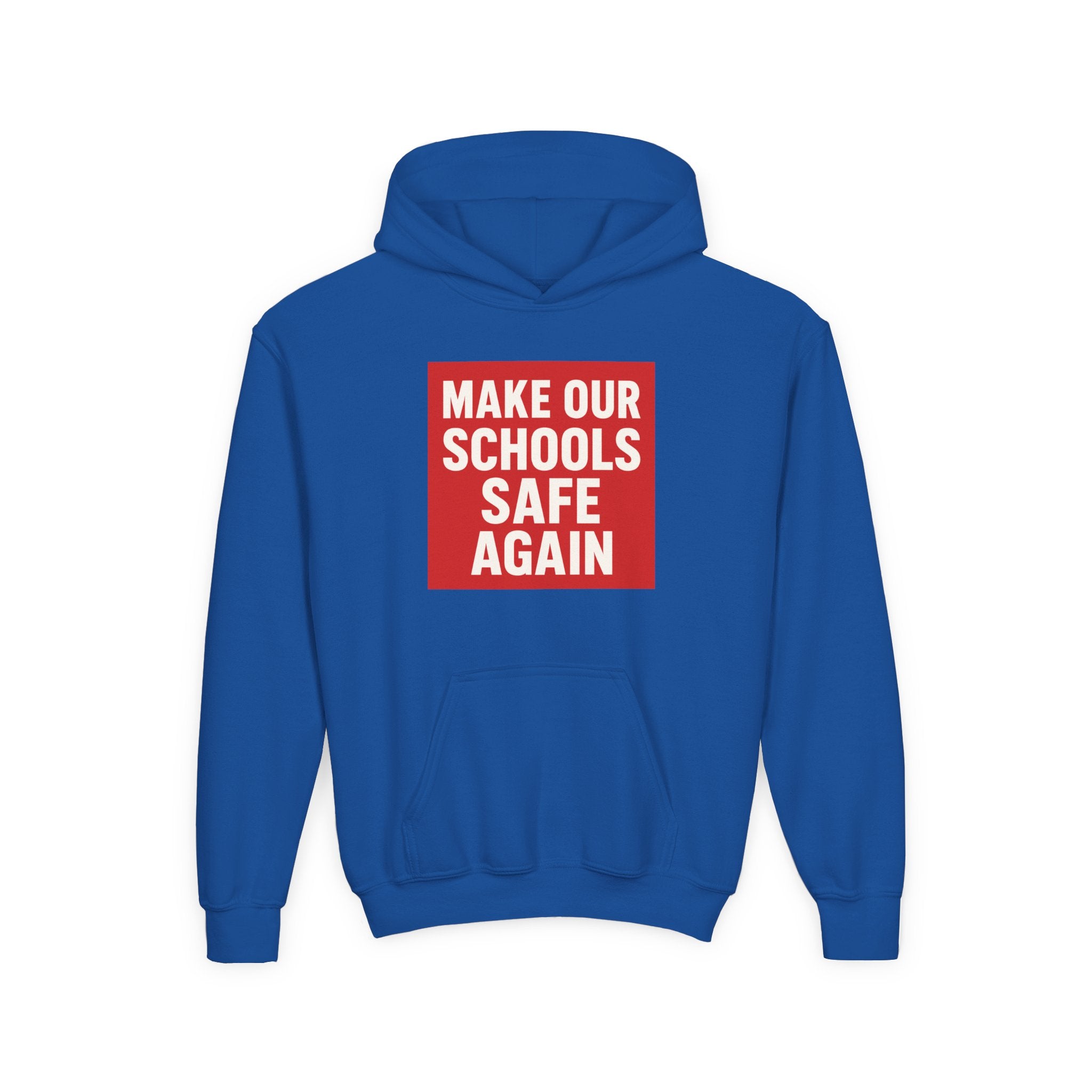 Youth Advocacy Hoodie: Make Our Schools Safe Again, Youth Sweatshirt, Comfortable Hoodie for Change, School Spirit Wear, Youth [...]