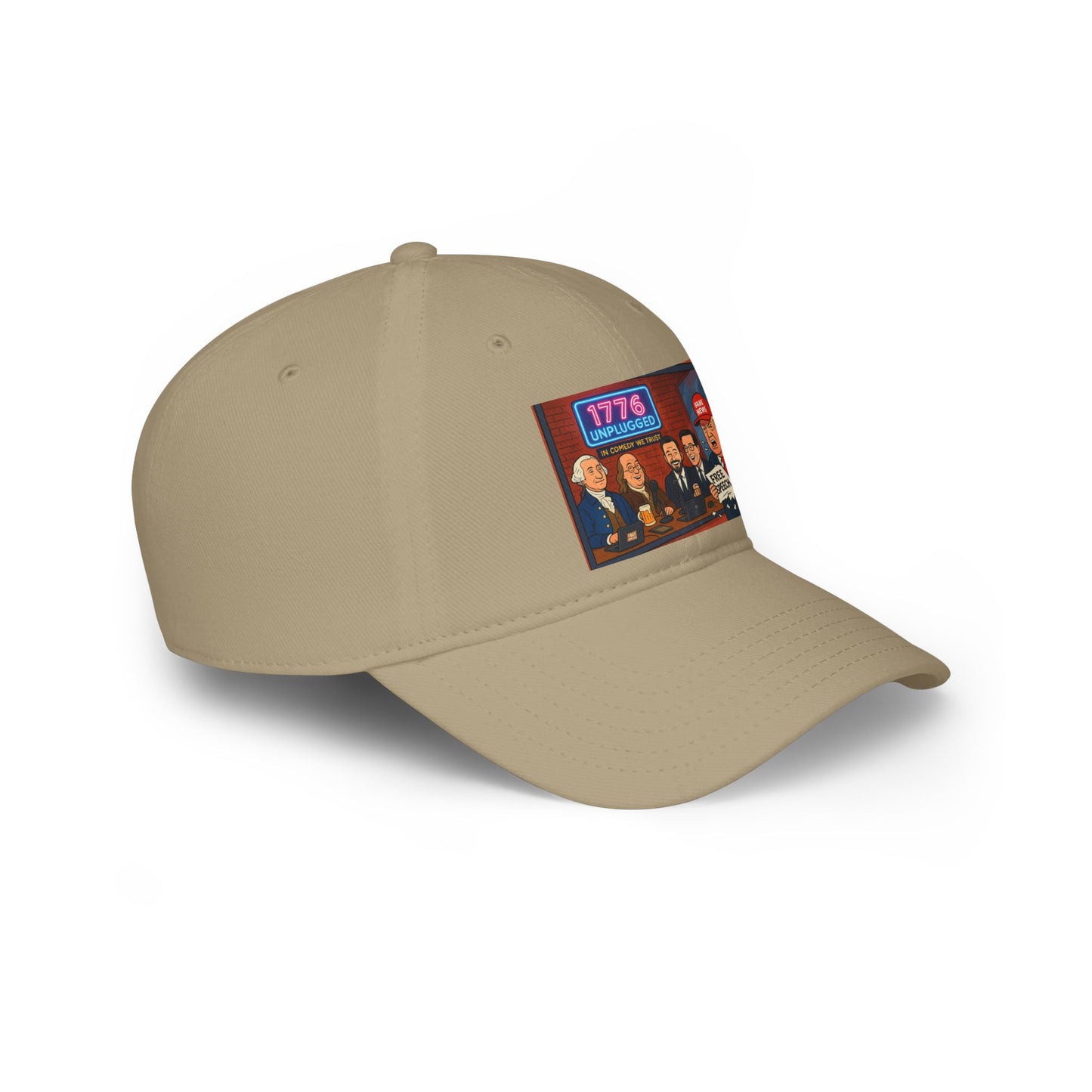 Patriotic Fan Baseball Cap, Unplugged Cap for Sports Events, Great for Gifts, Fourth of July, Outdoor Activities, Casual Wear