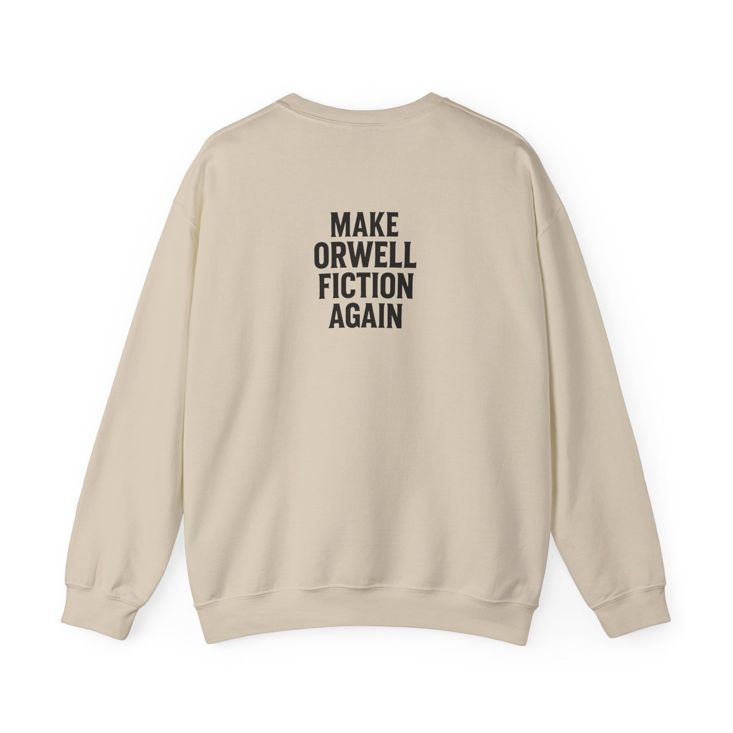 Big Brother Loves You Crewneck Sweatshirt - Unisex Heavy Blend, Cozy Gift, Casual Wear, Statement Piece, Perfect for Any Season