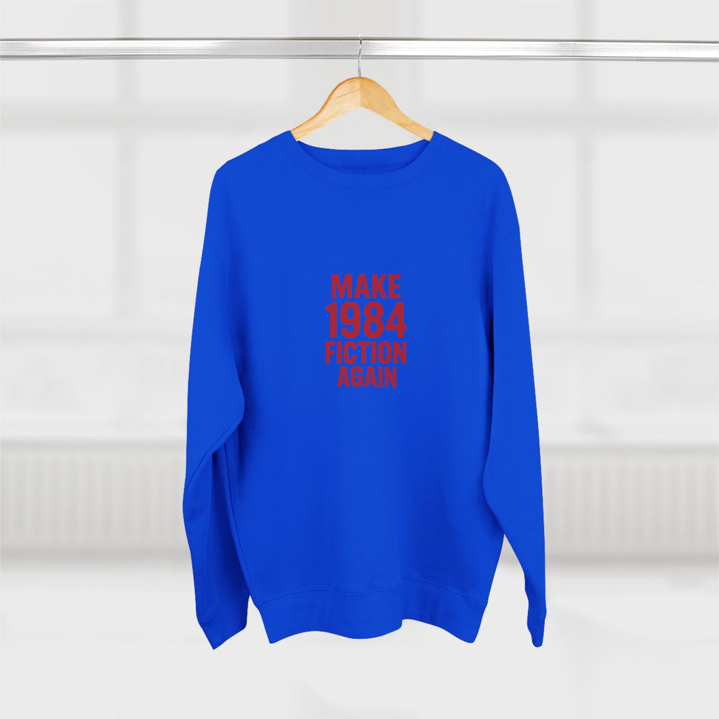 Unisex Crewneck Sweatshirt - Make Orwell Fiction Again, Cozy Pullover for Book Lovers, Casual Literature Sweatshirt, Unique Gift for [...]