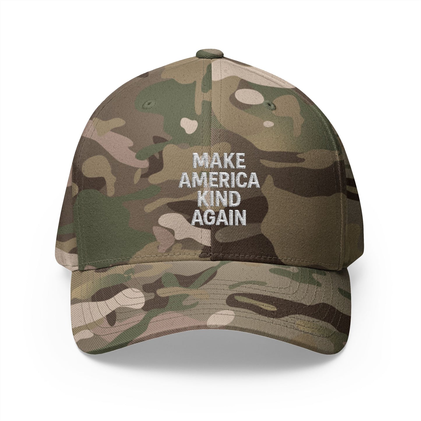Embroidered Cap, Make America Kind Again Hat, Casual Summer Accessory, Gift for Friends, Adjustable Baseball Cap