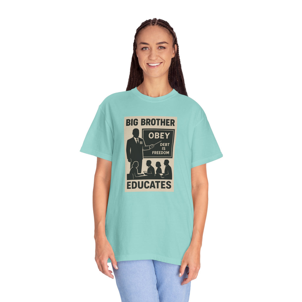 Big Brother T-Shirt, Unisex Graphic Tee, Vintage Protest Shirt, Political Statement Tee, Gift for Activists, Comfortable Everyday Wear