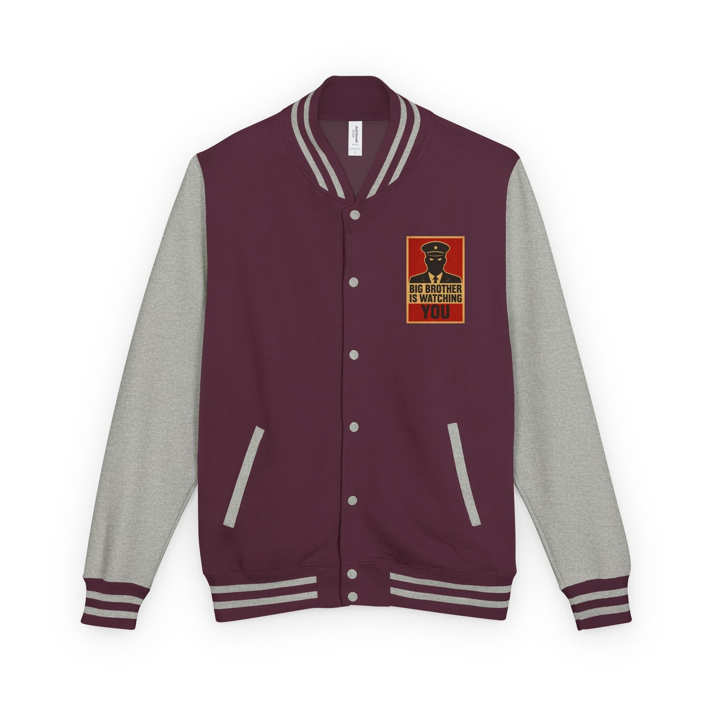 Unisex Heavyweight Letterman Jacket: Retro Style, Cozy Layer, Perfect for Game Day, Gift for Sports Fans, Streetwear Essentials