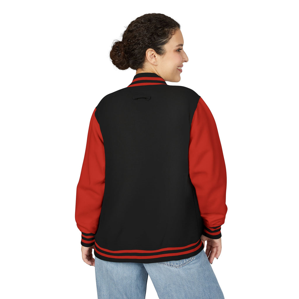 Unisex Heavyweight Letterman Jacket: Retro Style, Cozy Layer, Perfect for Game Day, Gift for Sports Fans, Streetwear Essentials