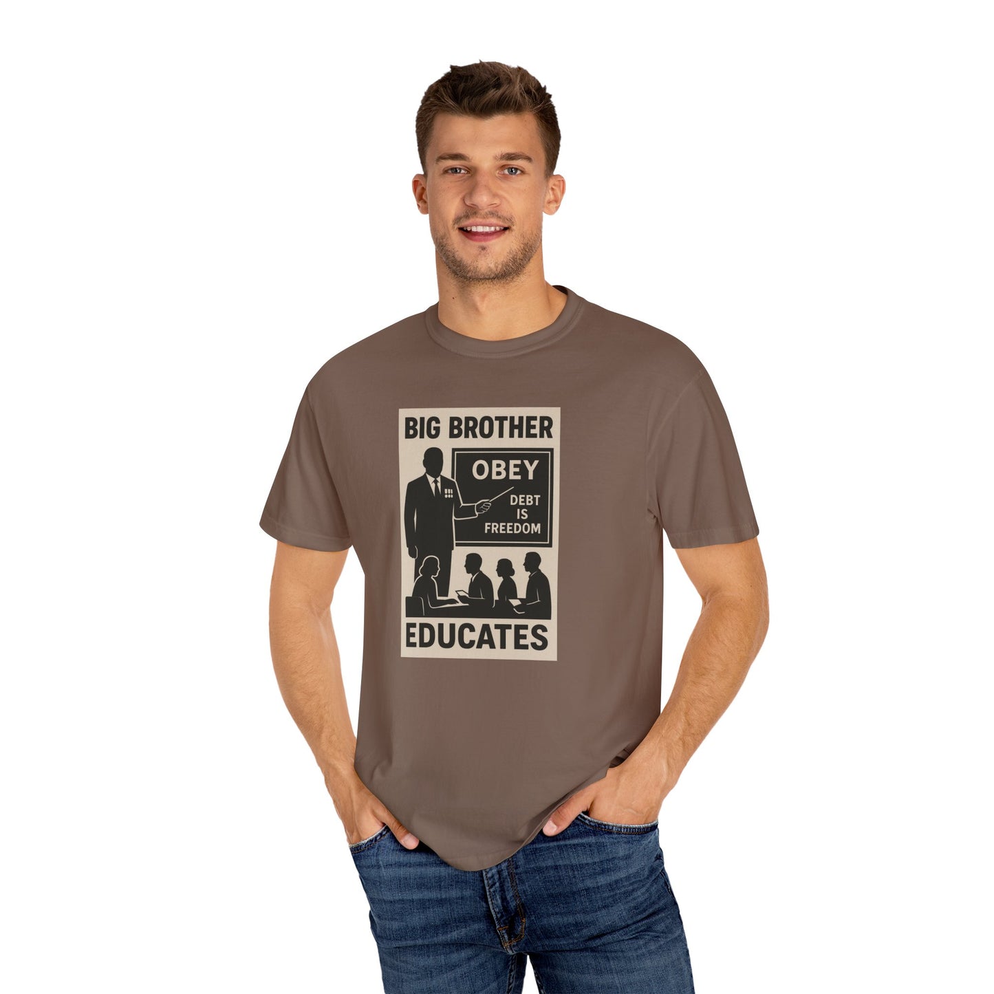 Big Brother T-Shirt, Unisex Graphic Tee, Vintage Protest Shirt, Political Statement Tee, Gift for Activists, Comfortable Everyday Wear