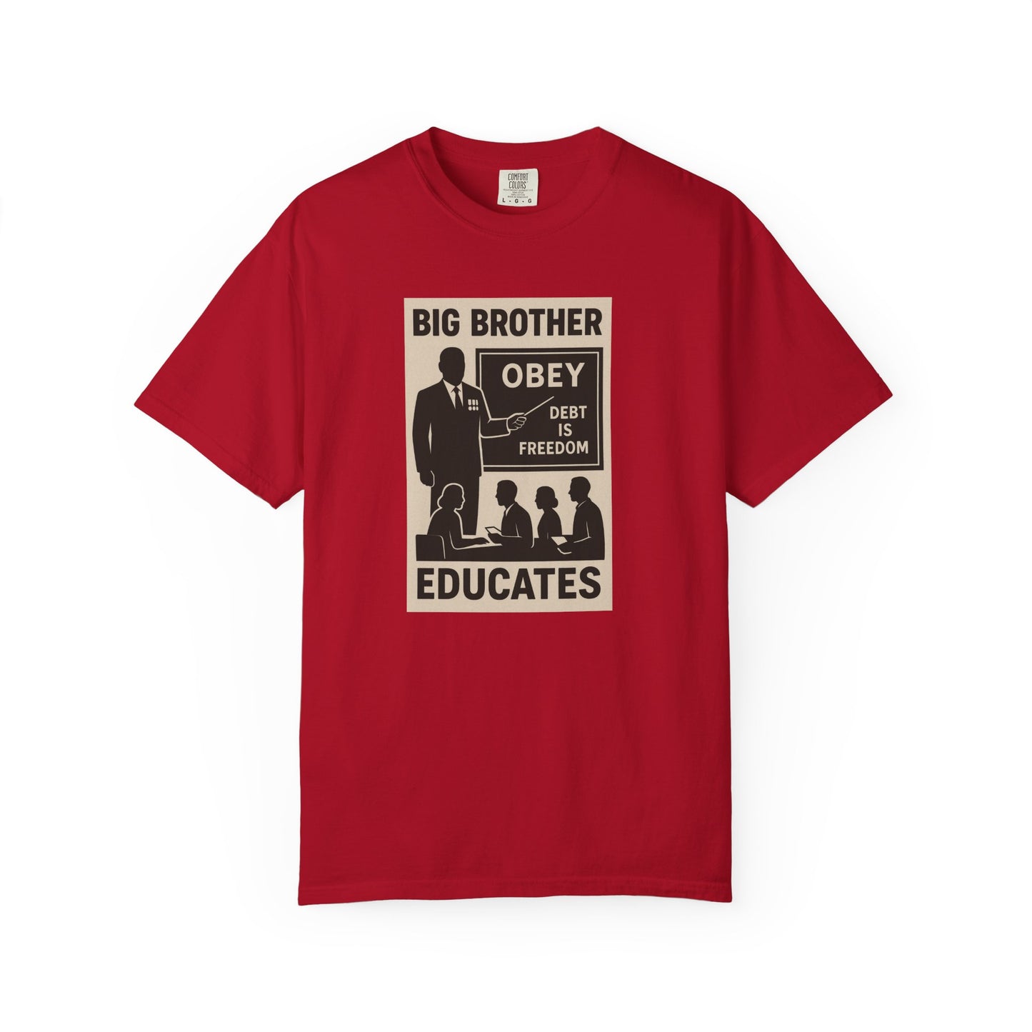 Big Brother T-Shirt, Unisex Graphic Tee, Vintage Protest Shirt, Political Statement Tee, Gift for Activists, Comfortable Everyday Wear