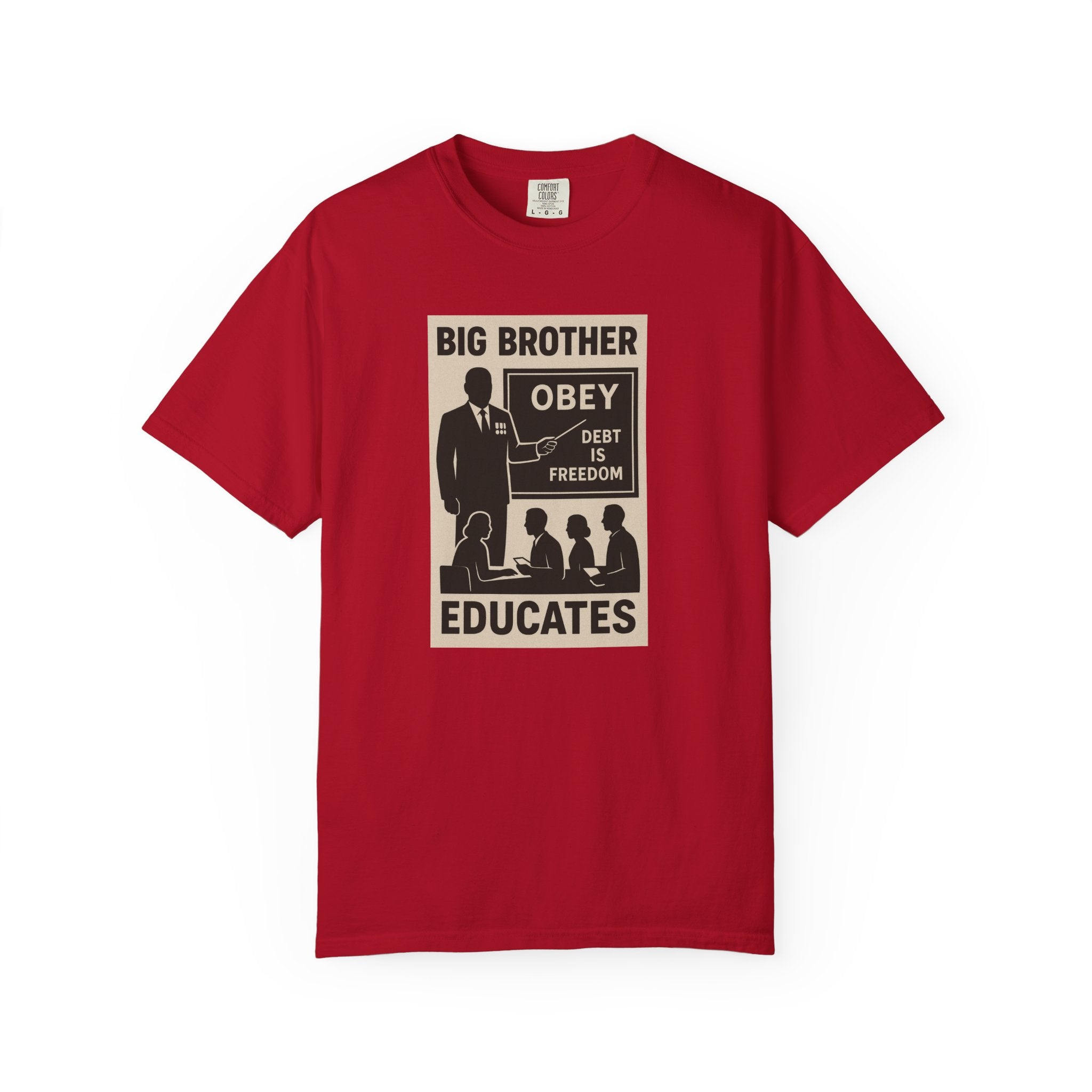 Big Brother T-Shirt, Unisex Graphic Tee, Vintage Protest Shirt, Political Statement Tee, Gift for Activists, Comfortable Everyday Wear