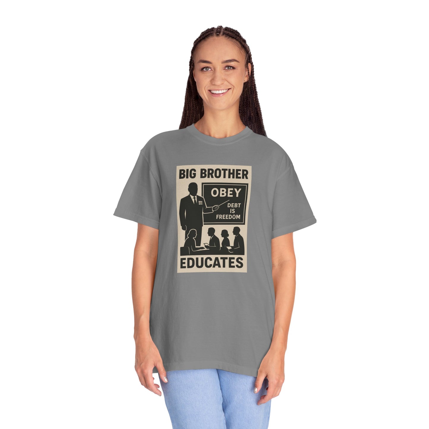 Big Brother T-Shirt, Unisex Graphic Tee, Vintage Protest Shirt, Political Statement Tee, Gift for Activists, Comfortable Everyday Wear