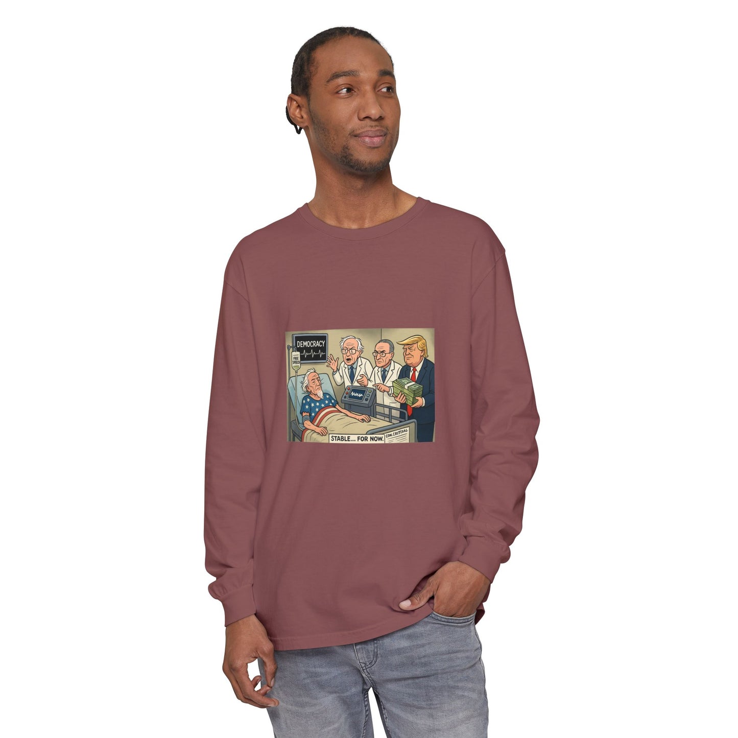 Humorous Long Sleeve T-Shirt for Casual Wear, Great Gift for Friends, Perfect for Birthdays, Holidays, Everyday Style