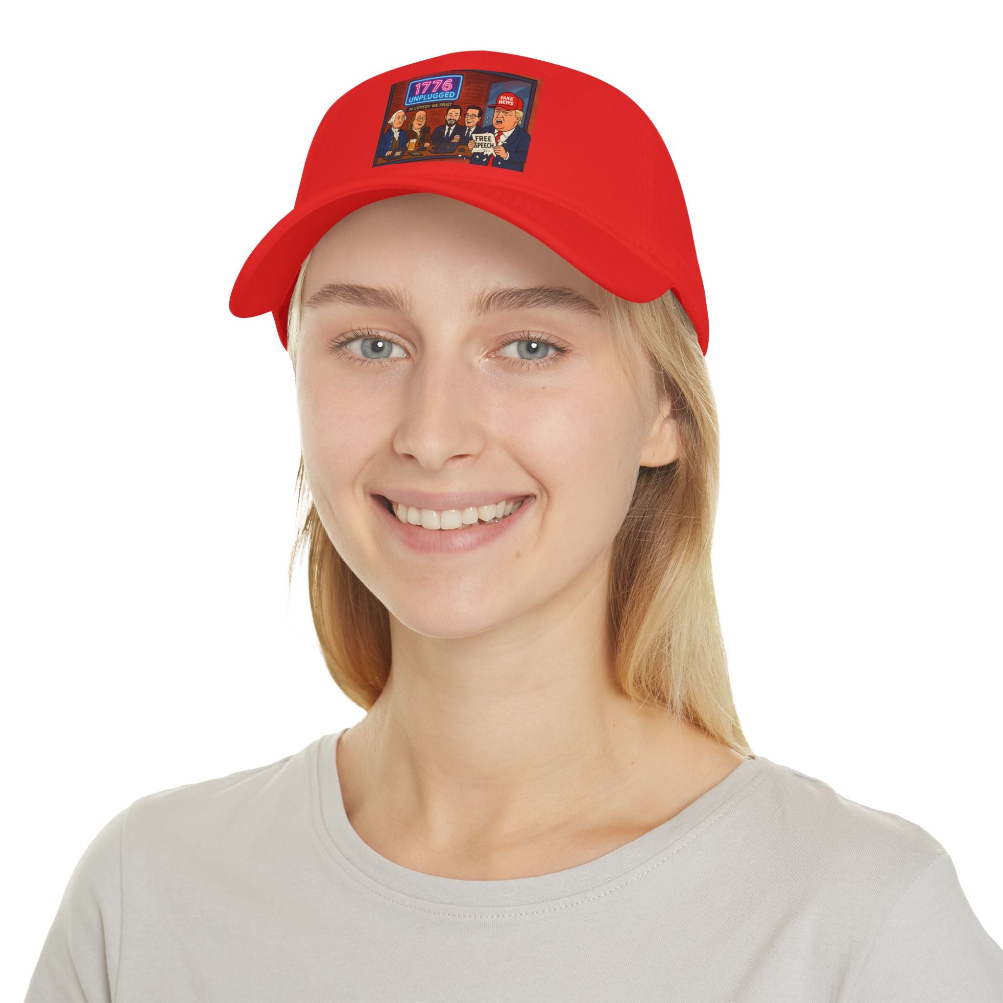 Patriotic Fan Baseball Cap, Unplugged Cap for Sports Events, Great for Gifts, Fourth of July, Outdoor Activities, Casual Wear