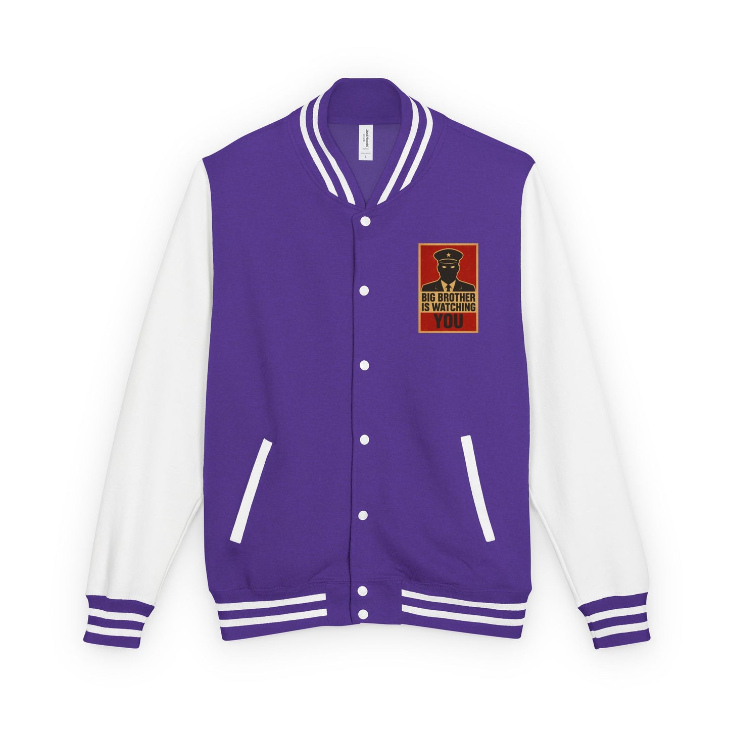 Unisex Heavyweight Letterman Jacket: Retro Style, Cozy Layer, Perfect for Game Day, Gift for Sports Fans, Streetwear Essentials