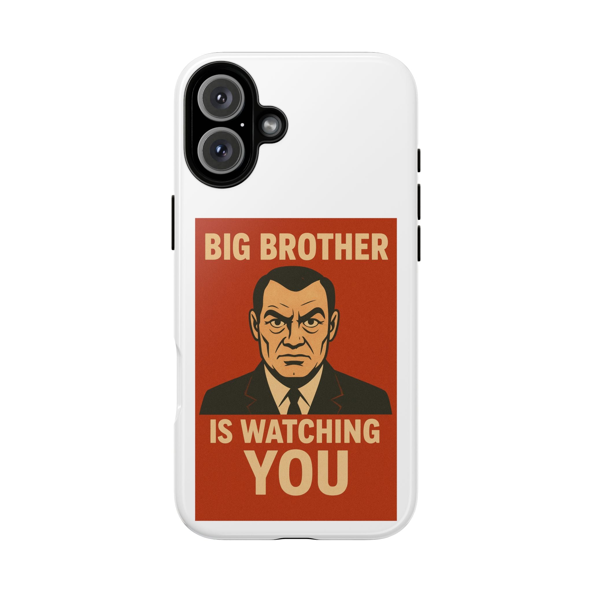 Phone Case - Big Brother Is Watching You, Vintage Style Case, Pop Culture Accessory, Unique Gift for Him or Her, Halloween Decor
