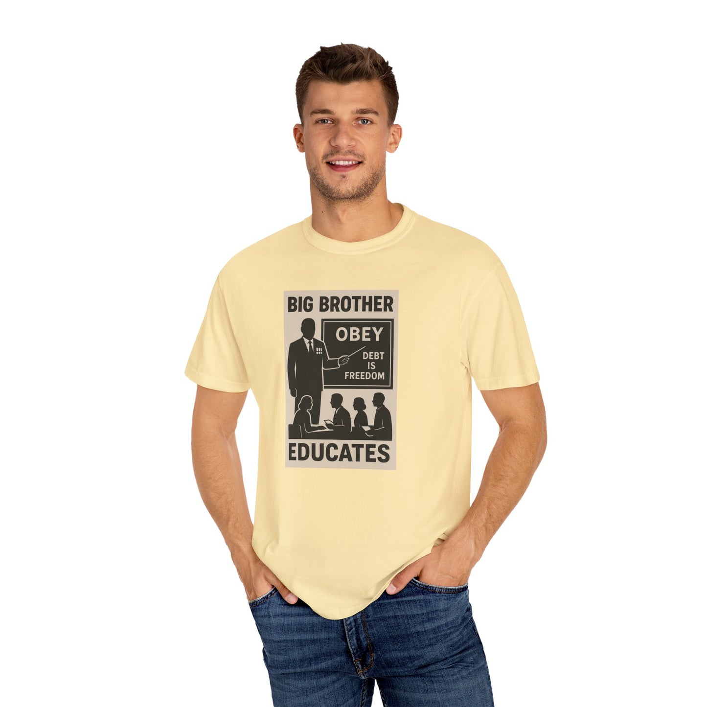 Big Brother T-Shirt, Unisex Graphic Tee, Vintage Protest Shirt, Political Statement Tee, Gift for Activists, Comfortable Everyday Wear