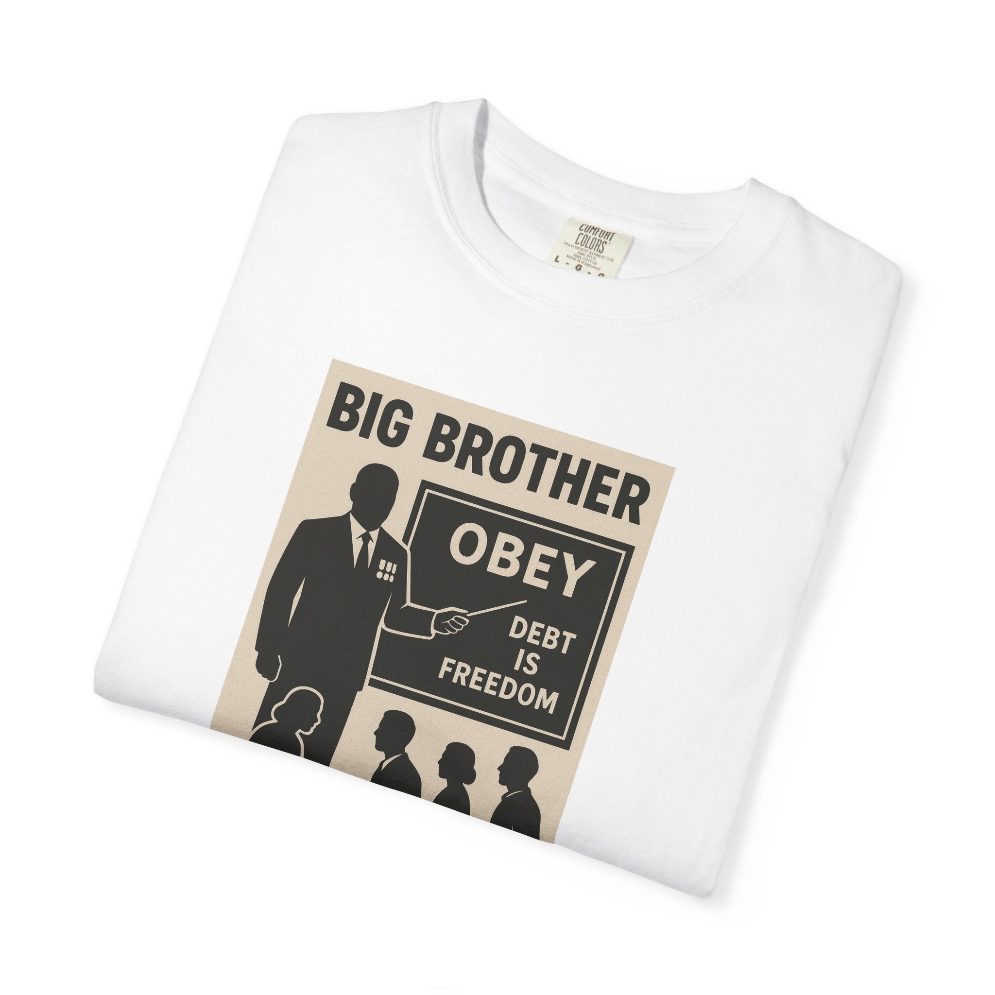 Big Brother T-Shirt, Unisex Graphic Tee, Vintage Protest Shirt, Political Statement Tee, Gift for Activists, Comfortable Everyday Wear