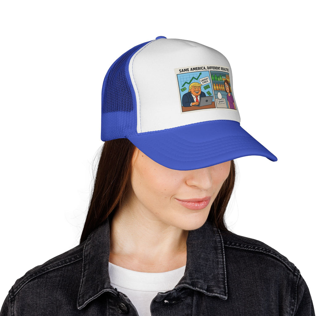 Funny Political Trucker Caps - Humorous Gift for Political Enthusiasts, Unique Accessories for Holidays, Birthday Gift, Casual Wear