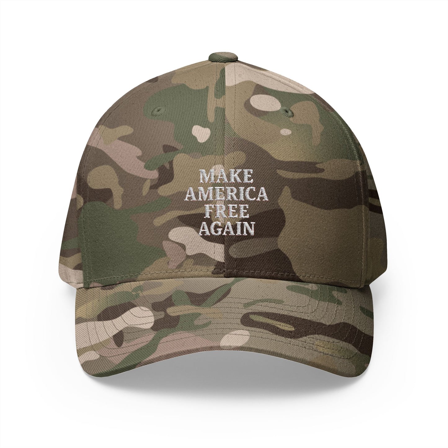 Embroidered Baseball Cap - Make America Free Again, Adjustable Hat for Events, Gifts, Outdoor Activities, Fashion