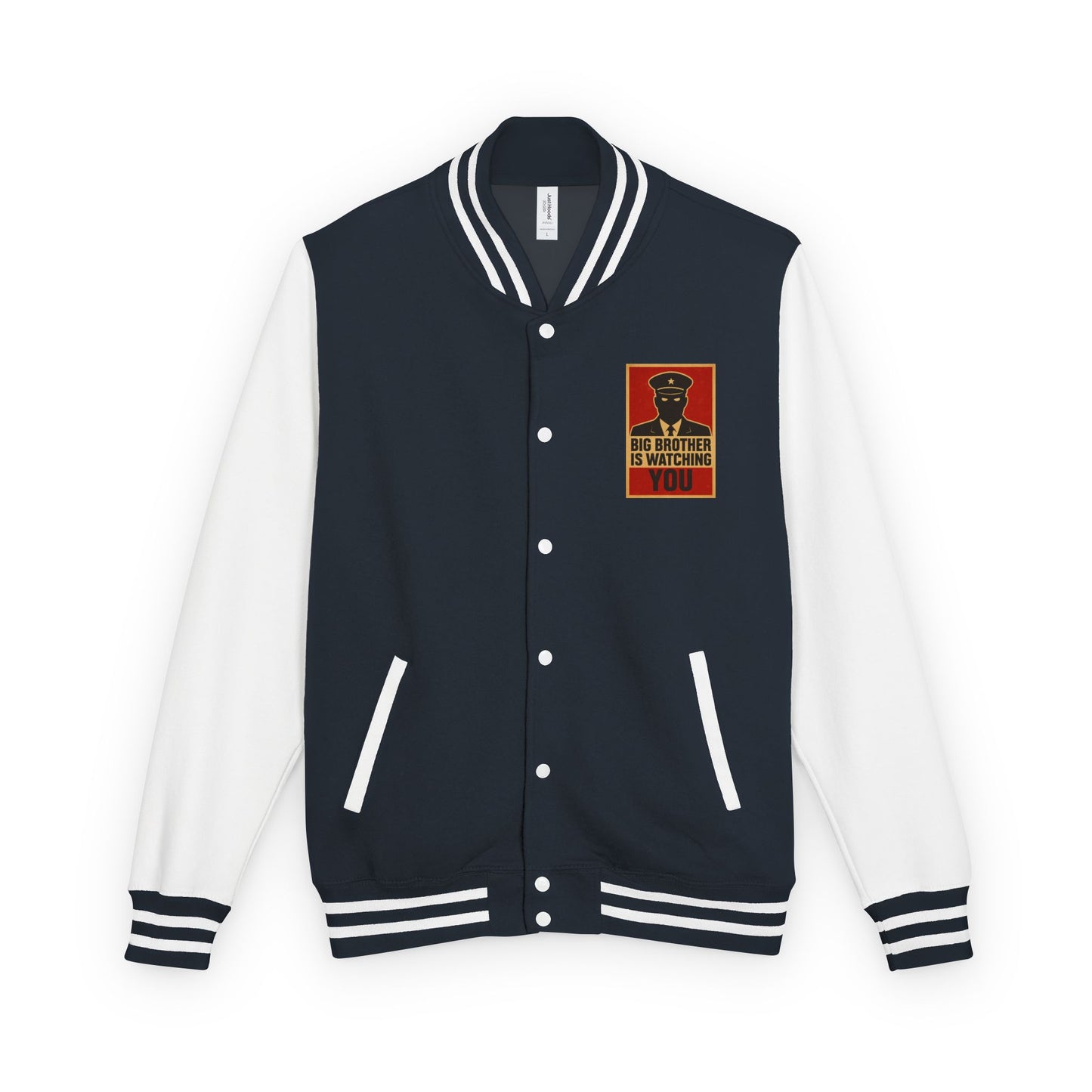 Unisex Heavyweight Letterman Jacket: Retro Style, Cozy Layer, Perfect for Game Day, Gift for Sports Fans, Streetwear Essentials