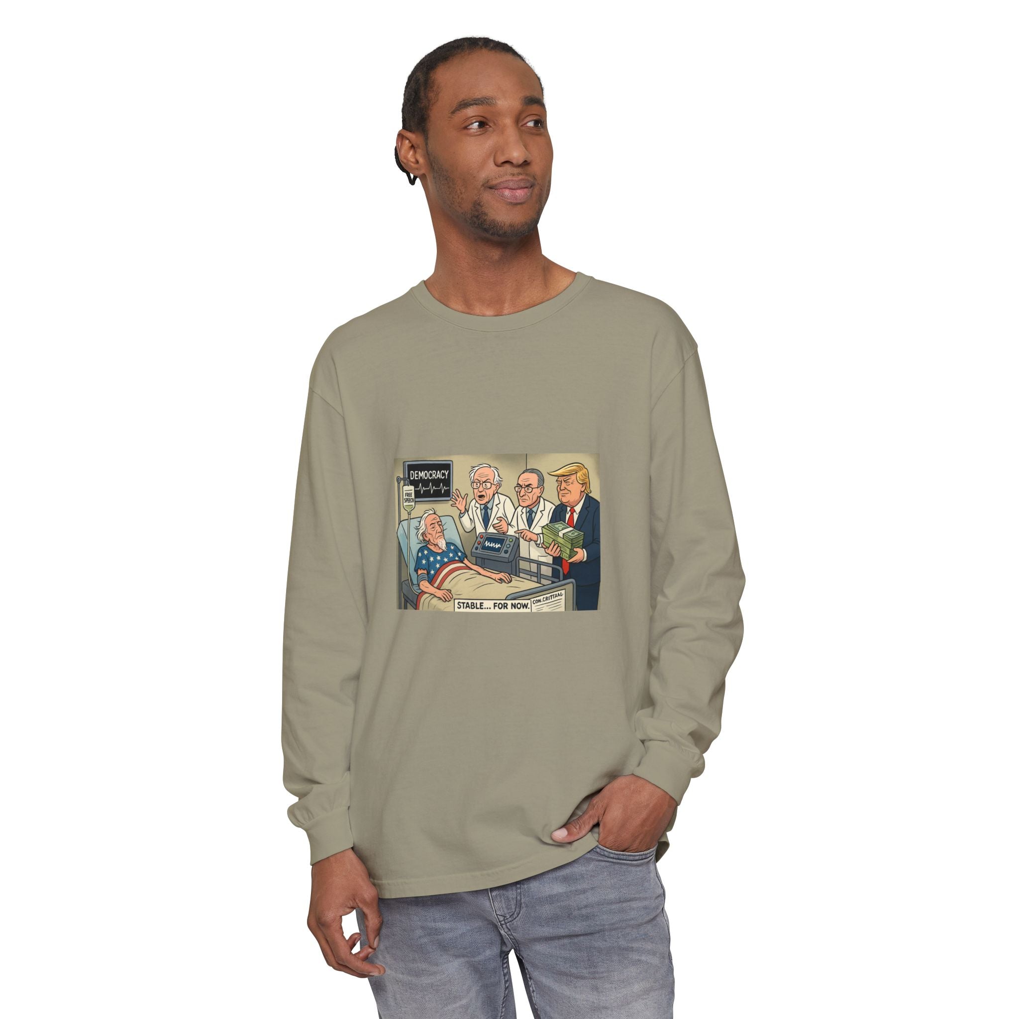 Humorous Long Sleeve T-Shirt for Casual Wear, Great Gift for Friends, Perfect for Birthdays, Holidays, Everyday Style