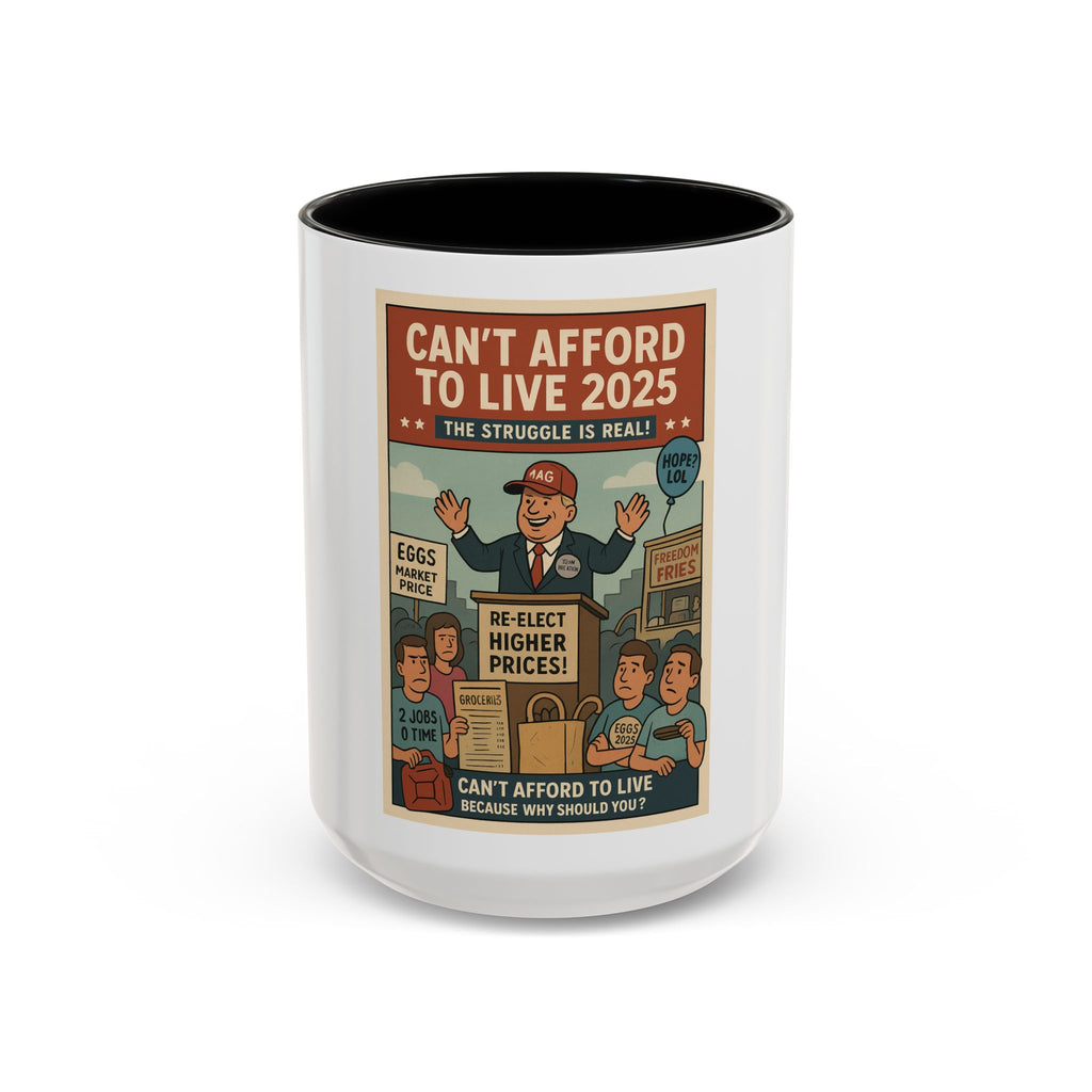 Retro-Inspired Accent Coffee Mug, Funny Gift for Coffee Lovers, Unique Kitchen Decor, Humorous Mug for 2025, Perfect for Birthdays & [...]