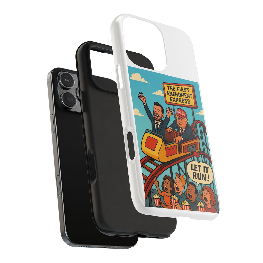 Humorous Roller Coaster Phone Case, Tough Phone Case for Fun-Loving Adults, Gifts for Theme Park Enthusiasts, Unique Tech Accessories, [...]