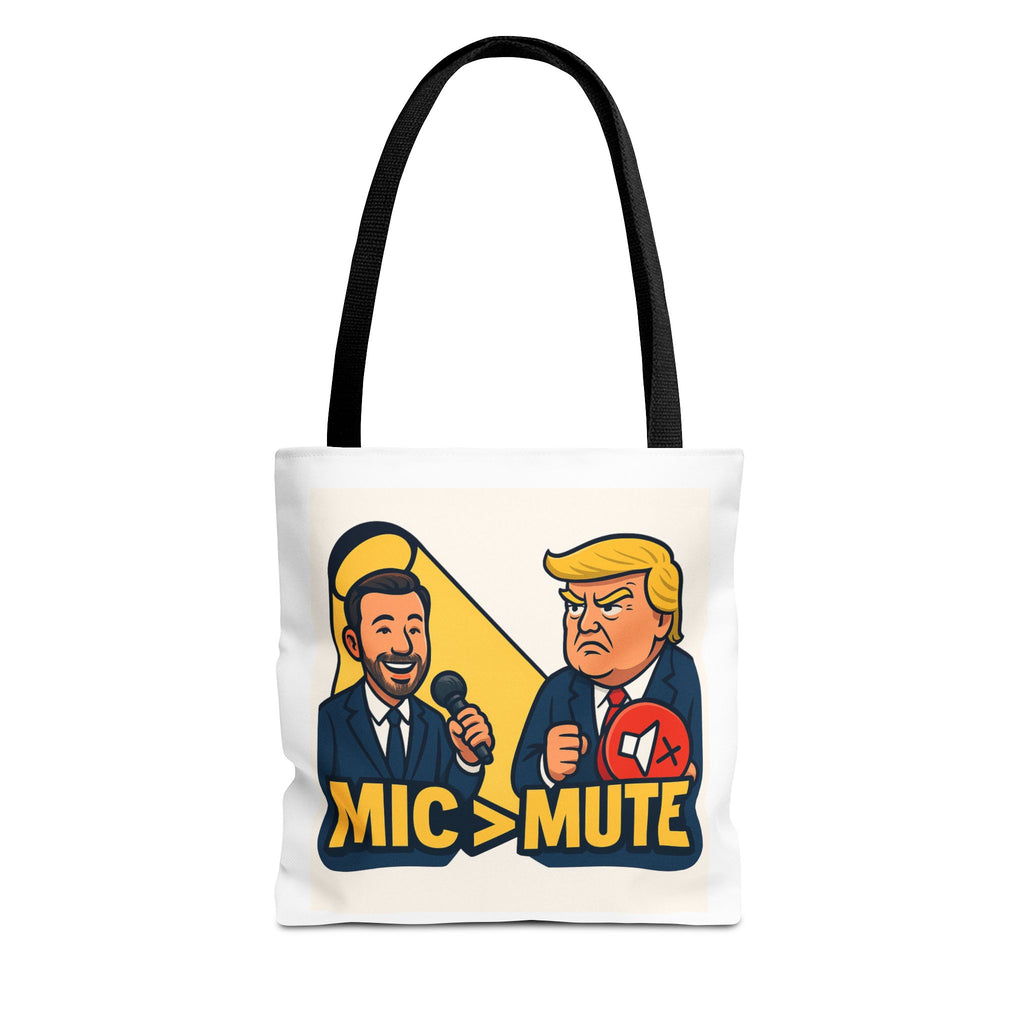 Political Humor Tote Bag, Funny Carryall for Event, Gift for Friends, Election Day Accessory, Eco-Friendly Shopping