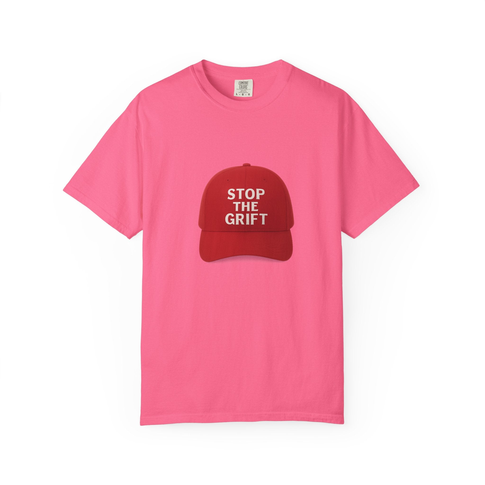 Unisex Garment-Dyed T-shirt with 'STOP THE GRIFT' Design, Casual Tee, Thought-Provoking Shirt, Gift for Activists, Statement Apparel, [...]