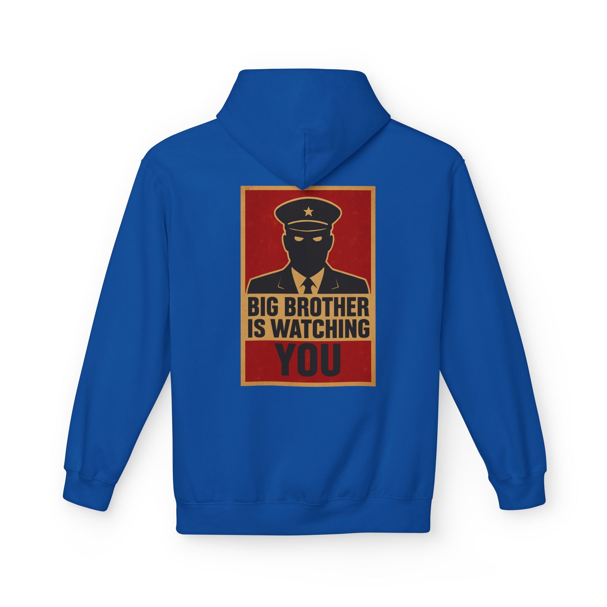 Big Brother Is Watching You Hoodie - Unisex Fleece Sweatshirt, Cozy Gift for Fans of Dystopian Literature, Statement Apparel