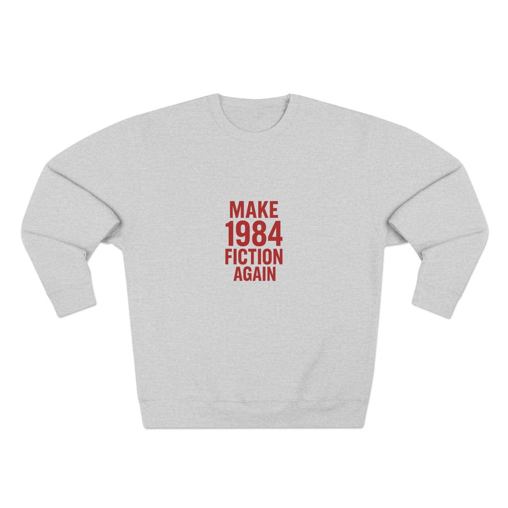 Unisex Crewneck Sweatshirt - Make Orwell Fiction Again, Cozy Pullover for Book Lovers, Casual Literature Sweatshirt, Unique Gift for [...]