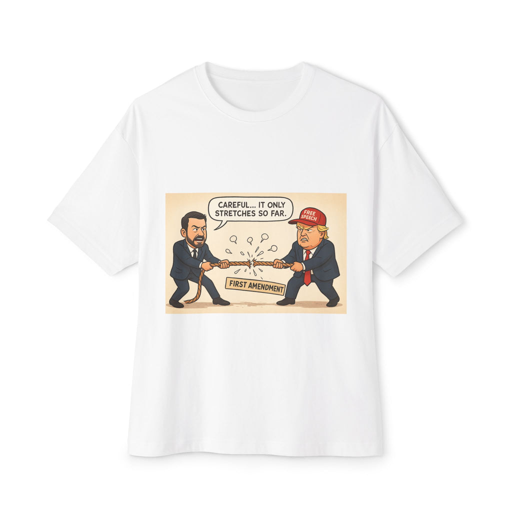 political humor Unisex Oversized Boxy Tee